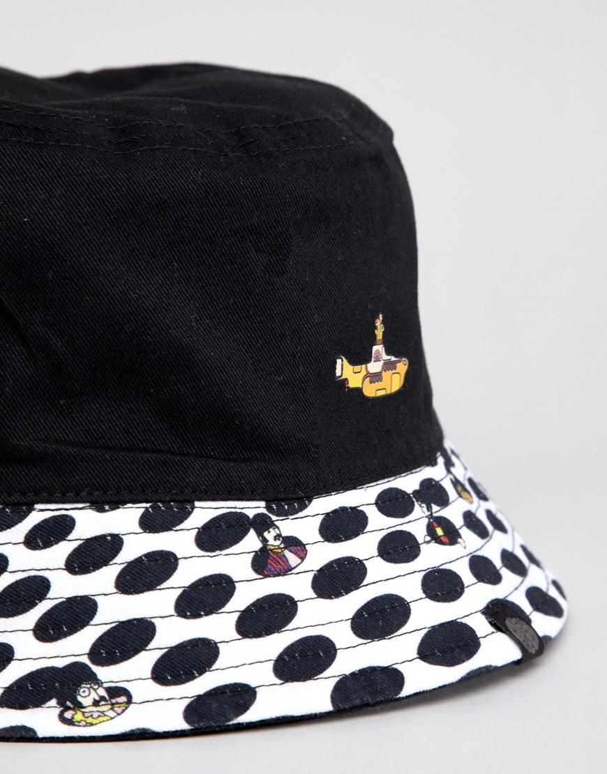 Beatles Heywood Reversible Bucket Hat 