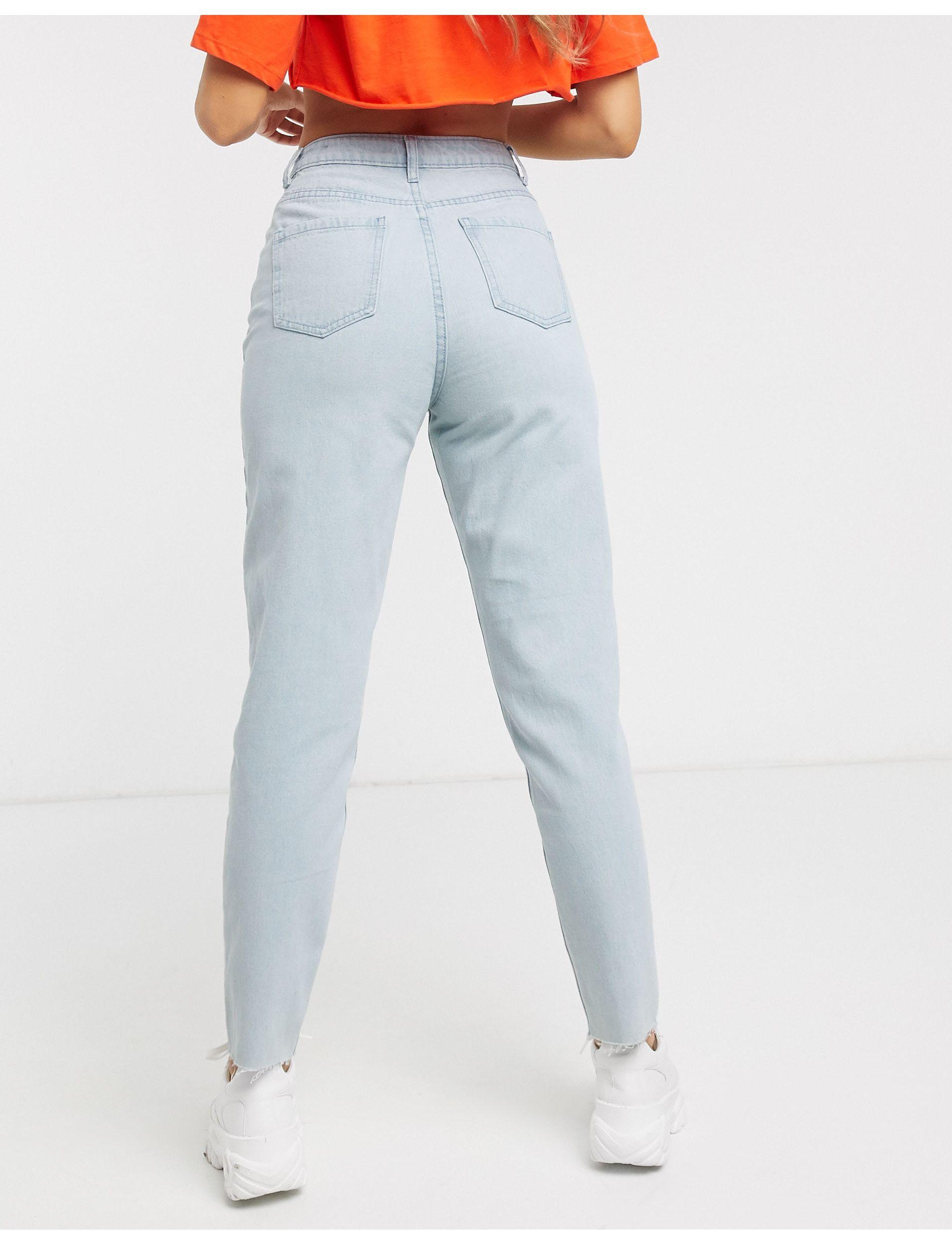 Missguided Denim Tall Light Wash Co Ord 