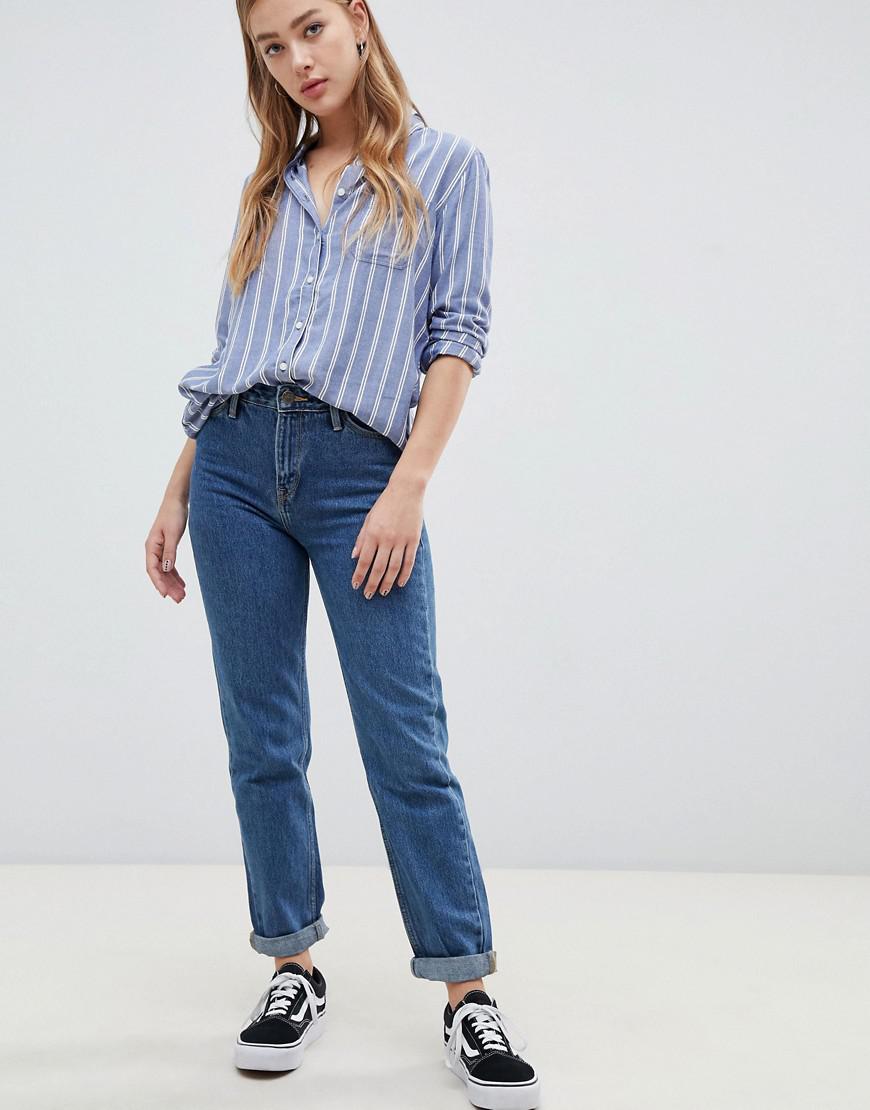 Lee Jeans Denim Lee Mom Straight Jeans 