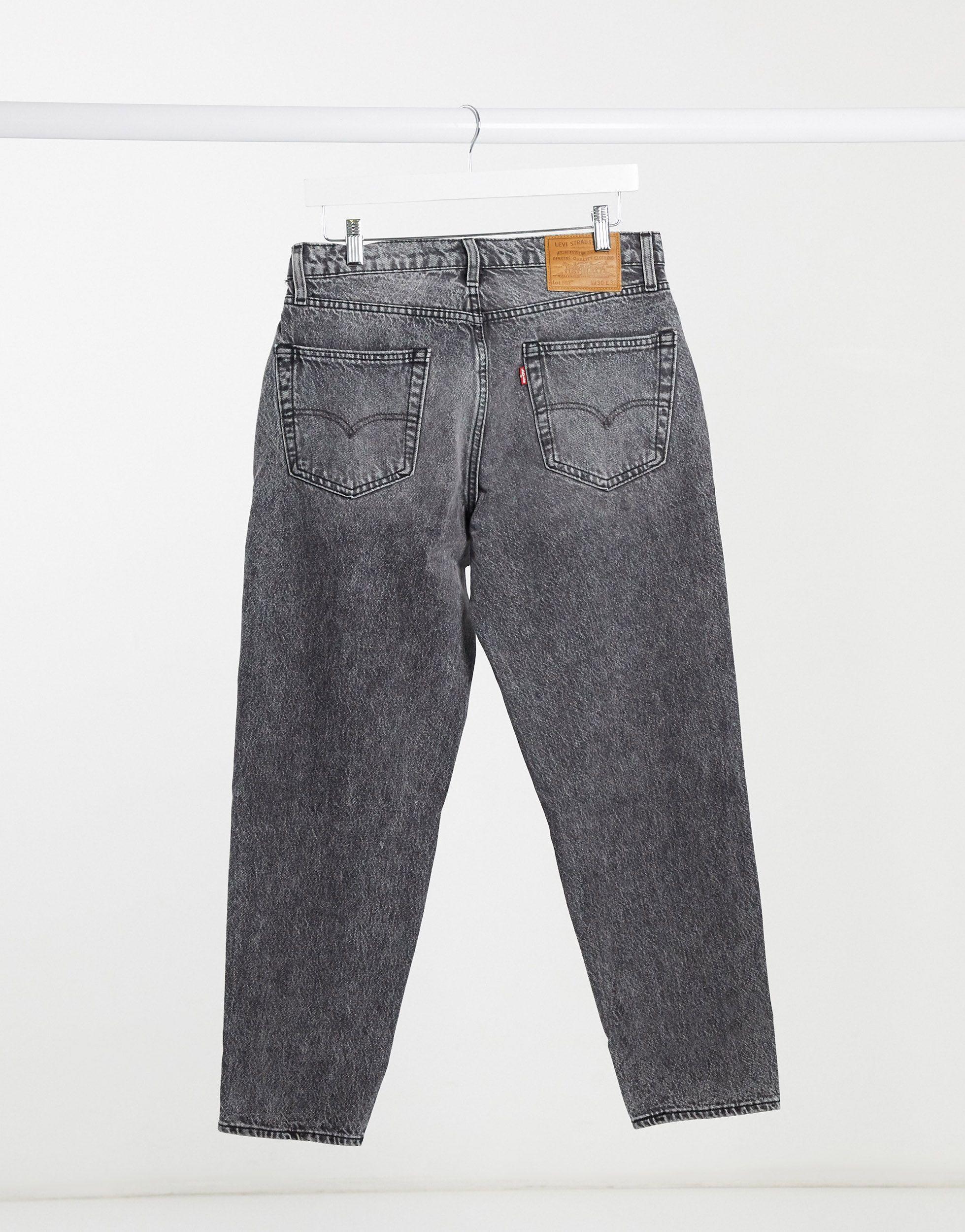 Levi's Denim 562 Loose Tapered Adjustable Jeans in Black for Men - Lyst