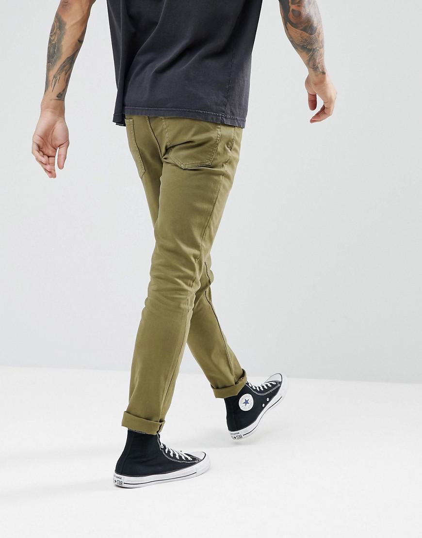 khaki colour jeans