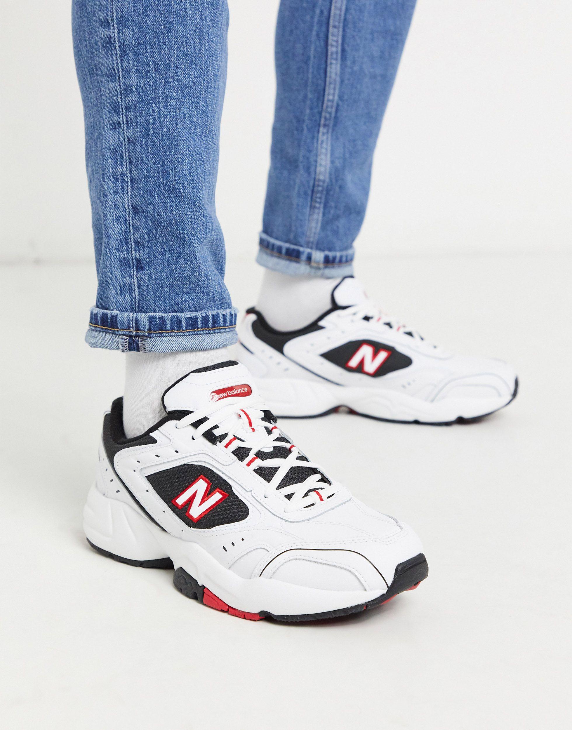New Balance Rubber 452 Trainers in White Lyst