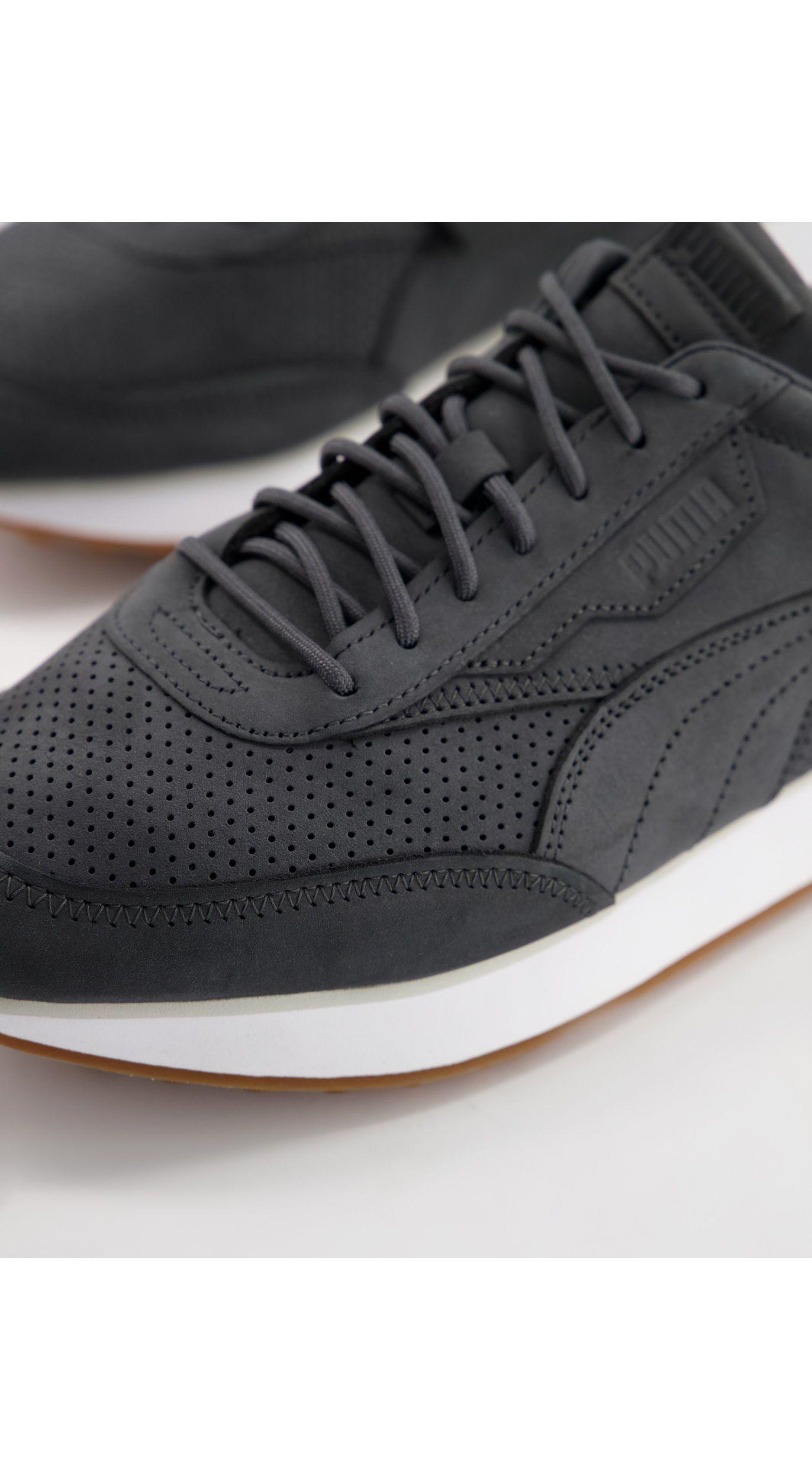 Puma Future Rider Premium Trainers In Black For Men Lyst Uk
