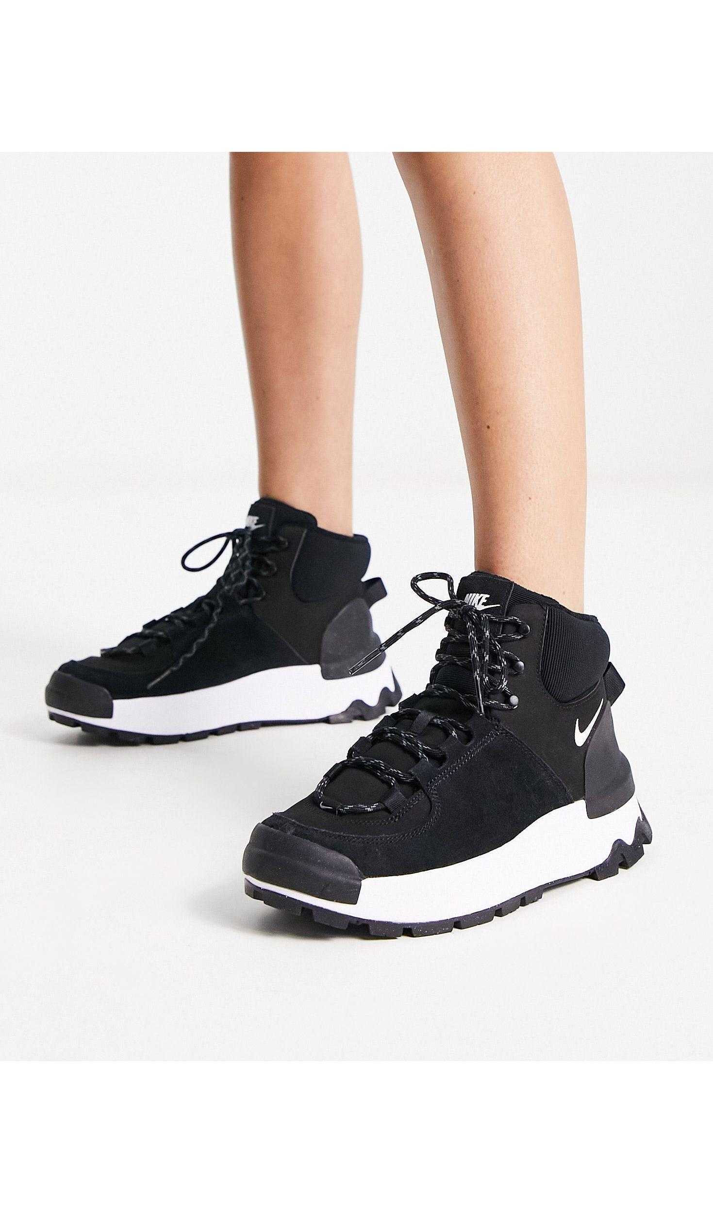 Botas blancas y negras clásicas city de Nike de color Negro | Lyst
