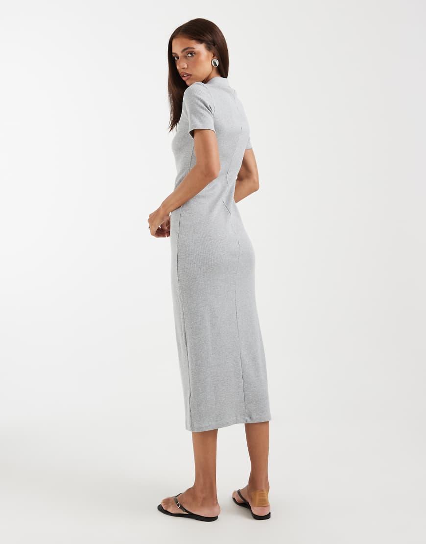 Lacoste Maxi Jersey Polo Dress in White | Lyst UK