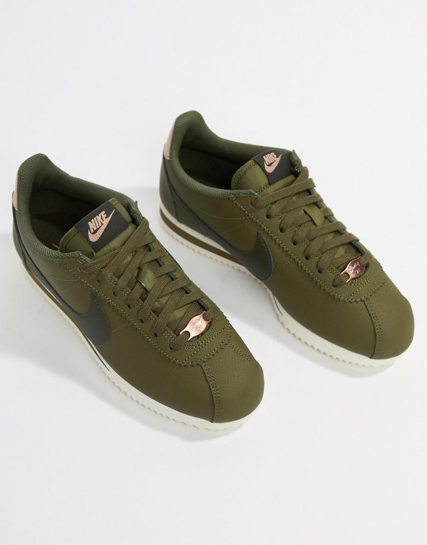 Nike Cortez Khaki Green Online Sale, UP TO 61% OFF