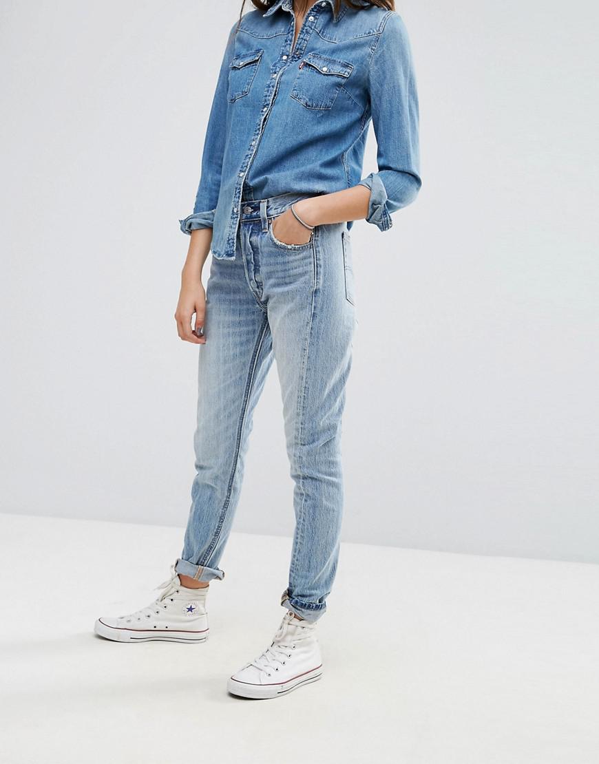 levi's 501 skinny altered