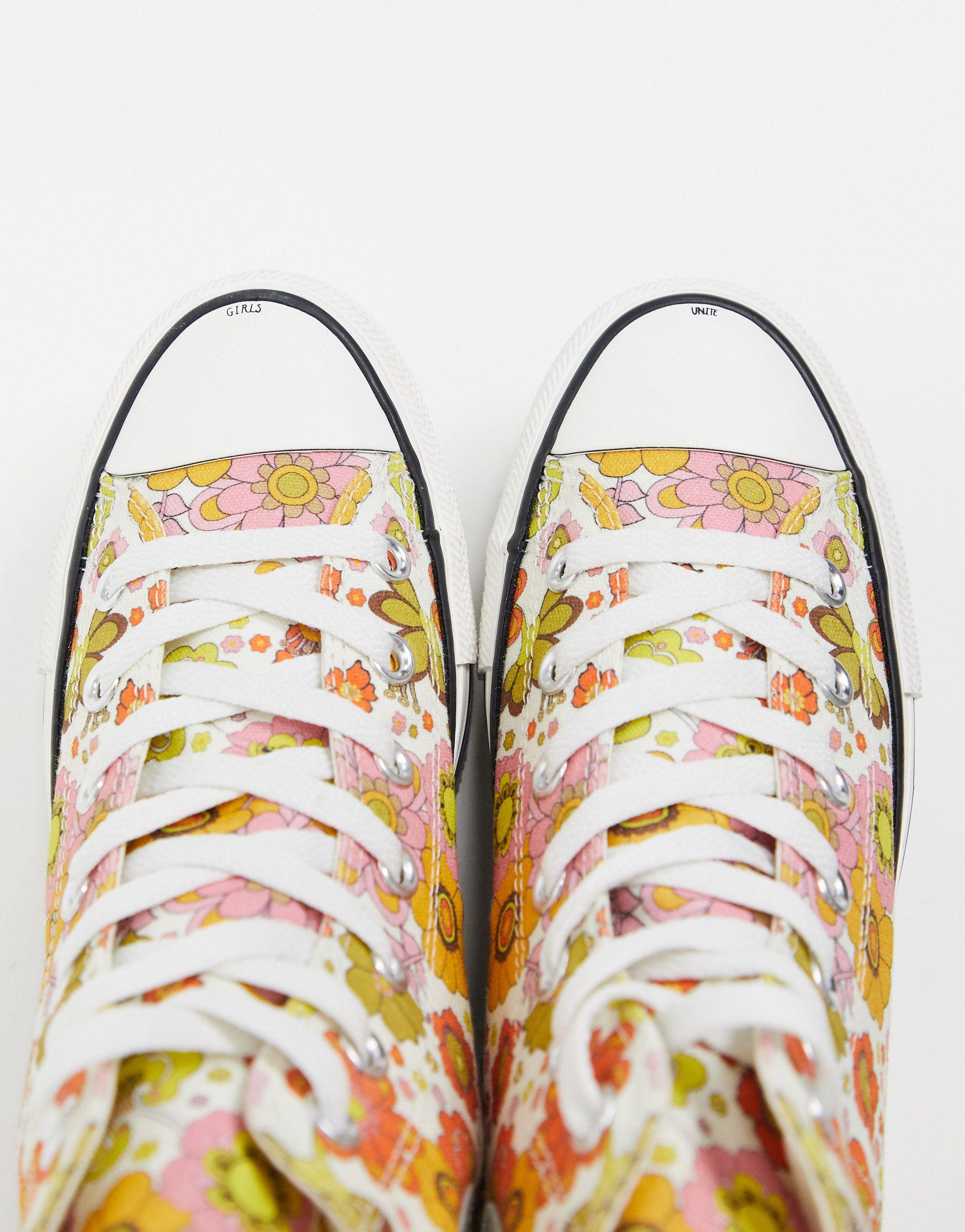 converse chucks blumen
