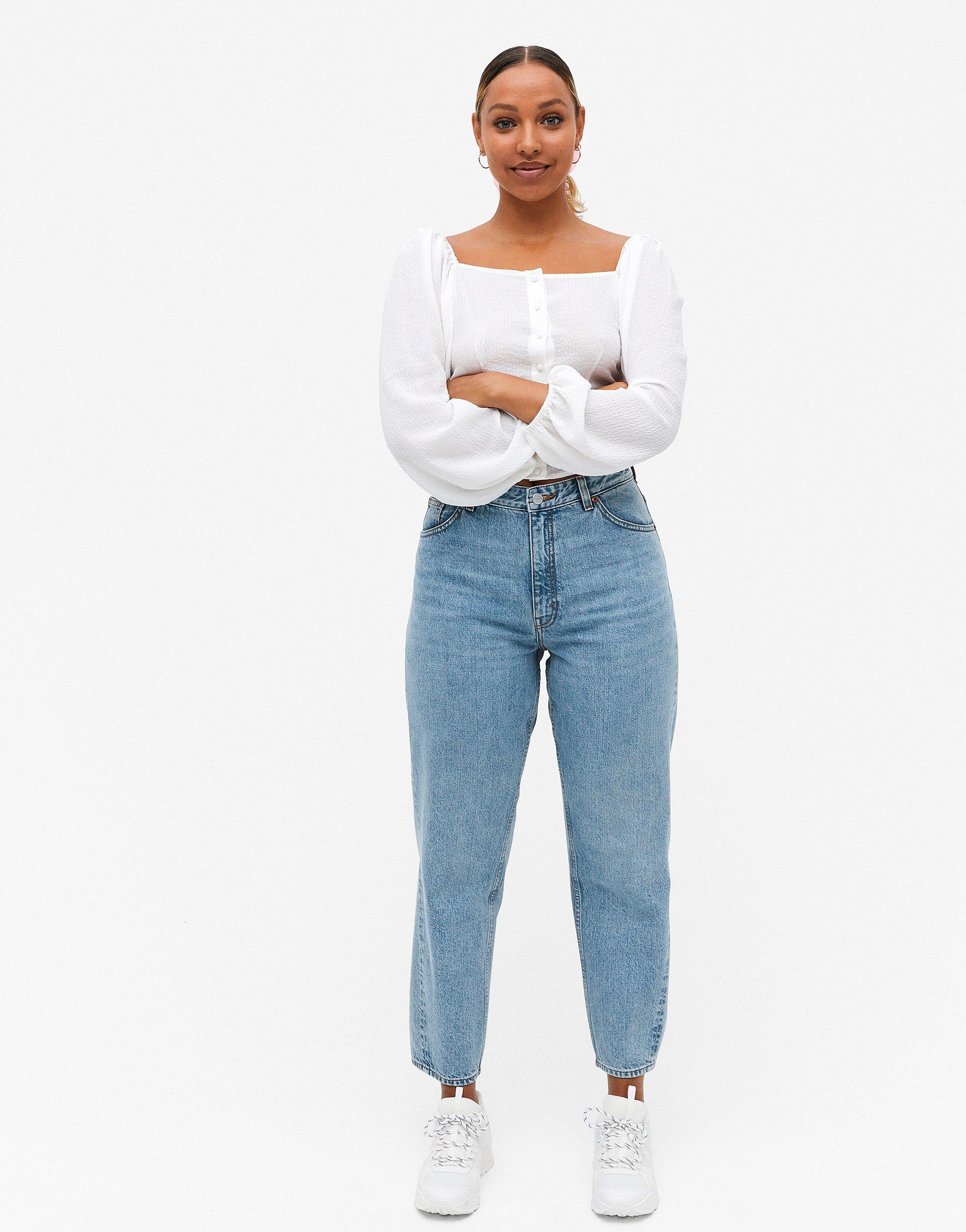 Monki Kyo Organic Cotton Barrel Leg Mom 
