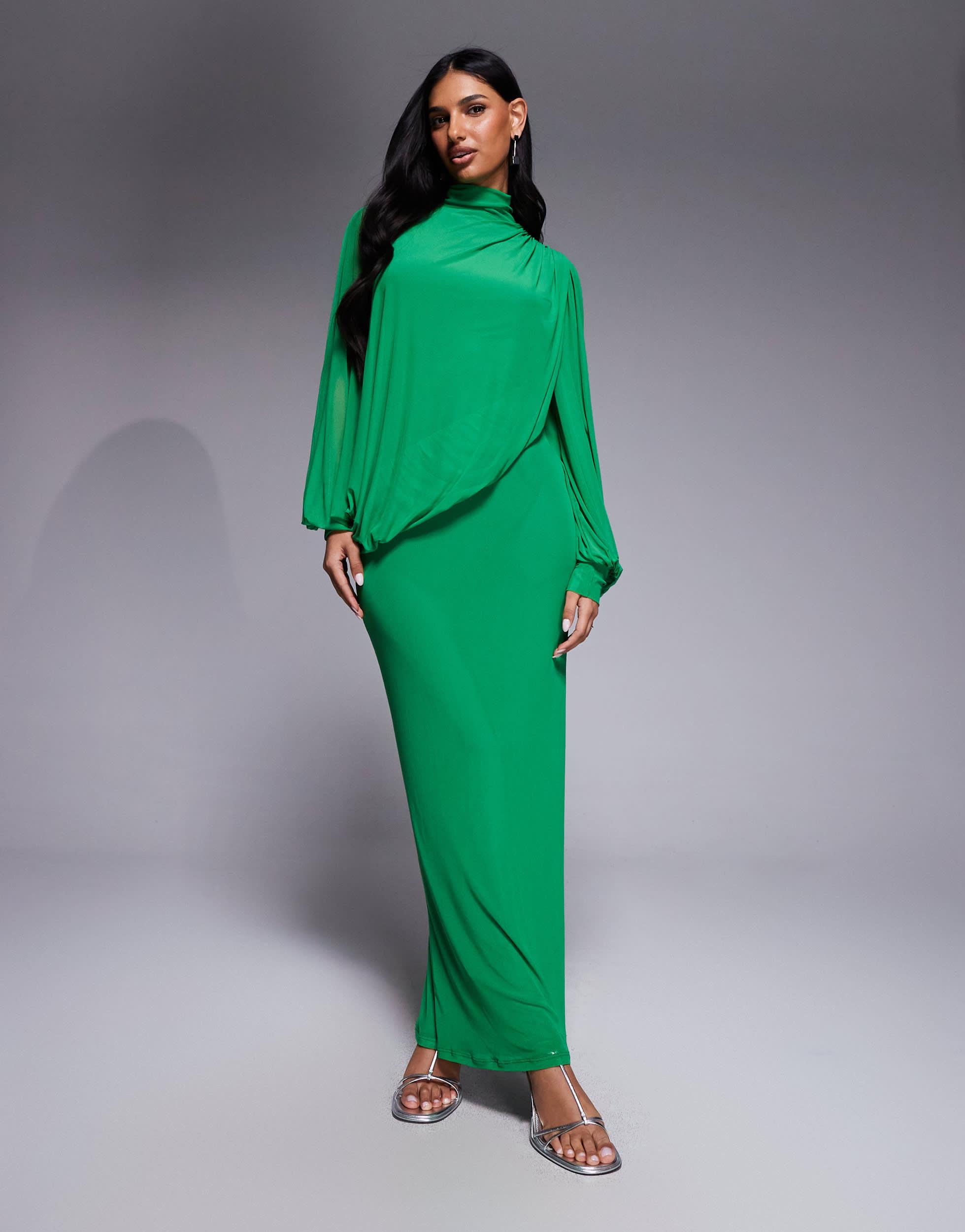 Designer High Neck Wrap Dresses for Women - Up to 83% off | Lyst