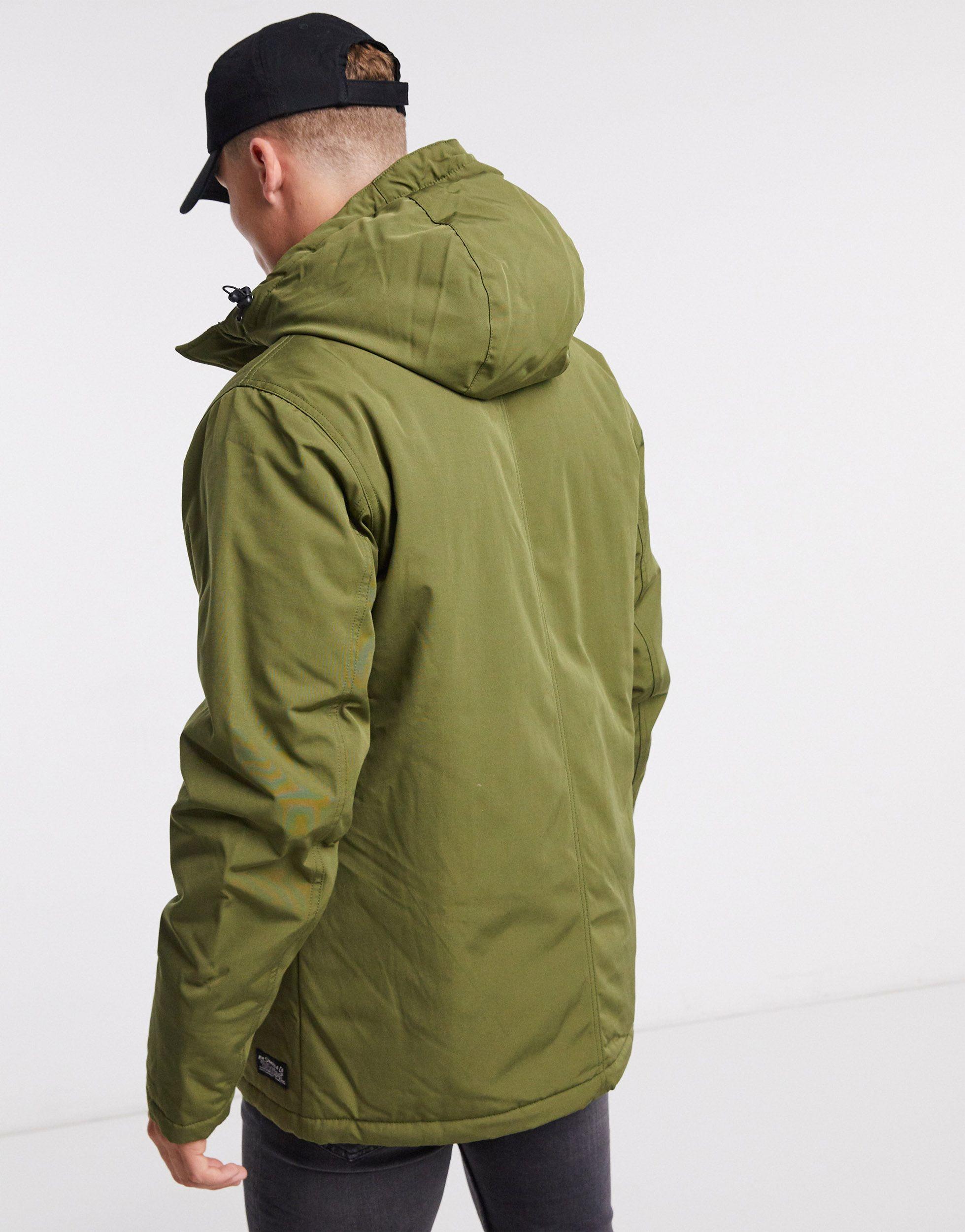 Woodside Utility Hooded Parka Jacket 