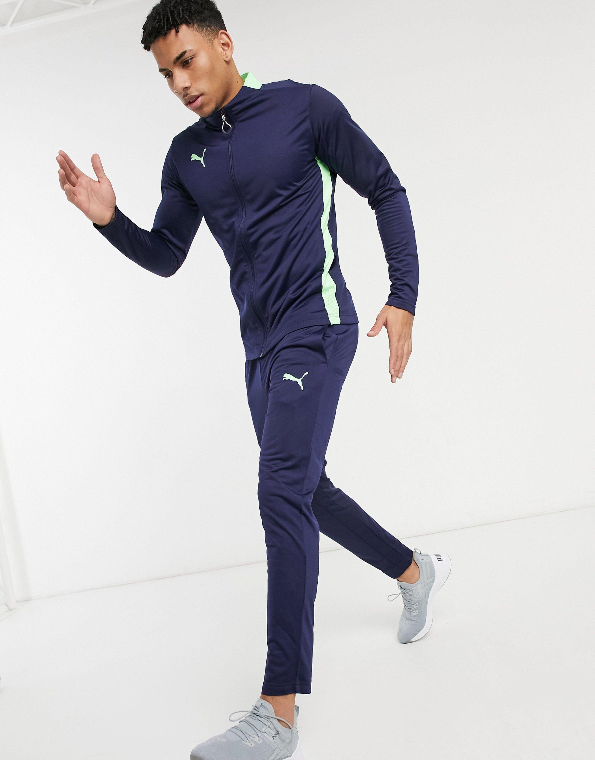 puma blue tracksuit