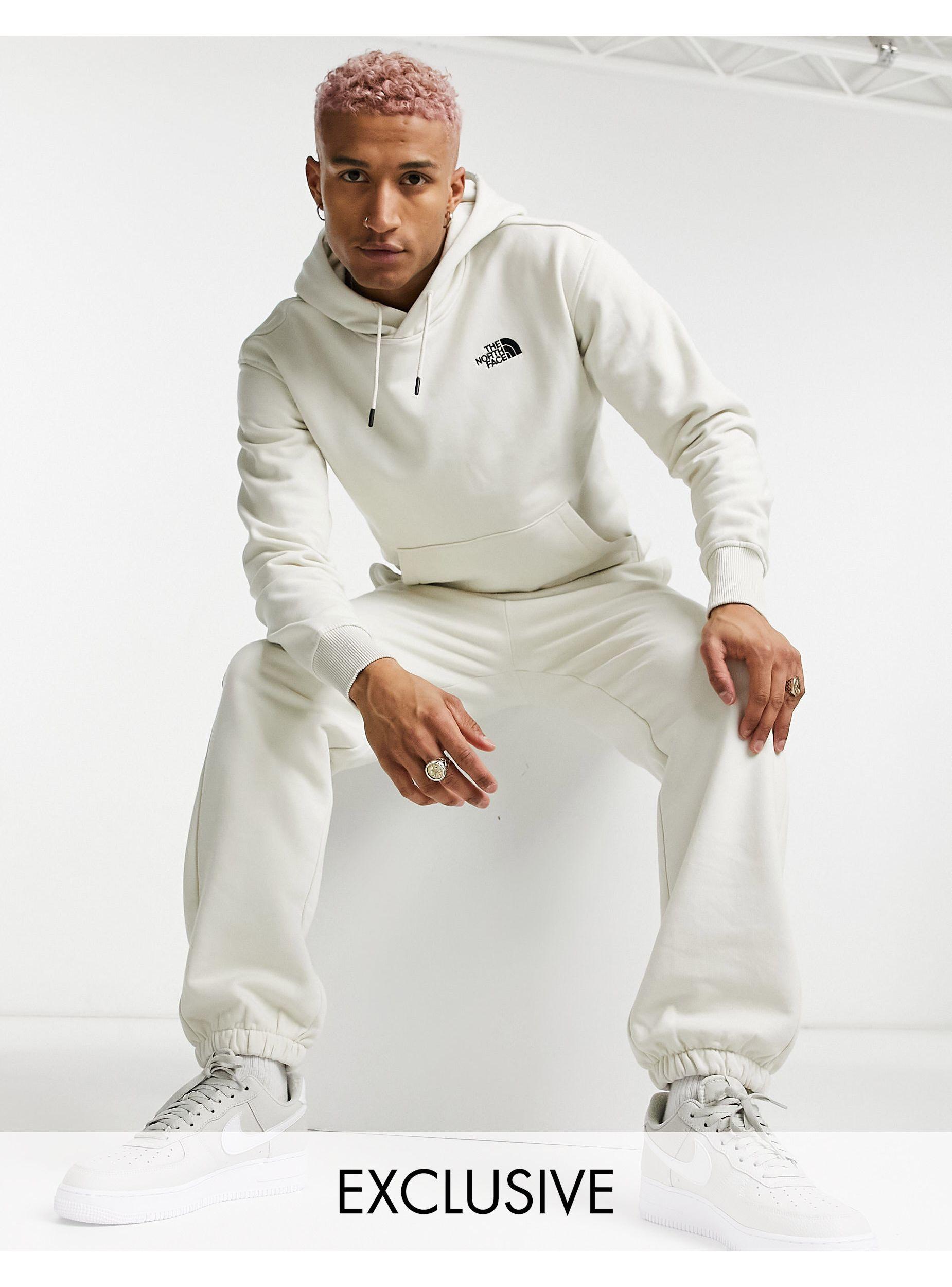 The North Face Cotton Essential Hoodie in White for Men | Lyst