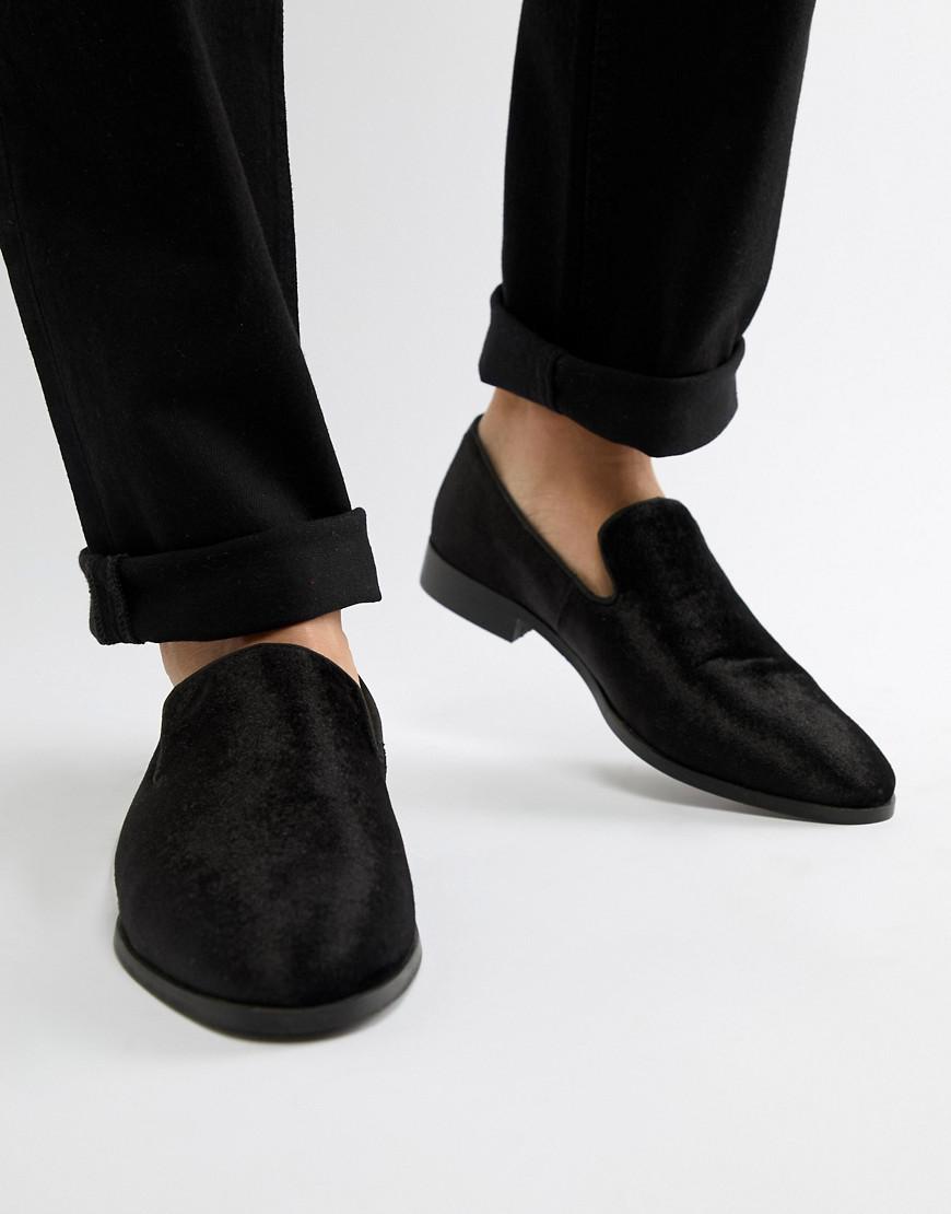 john lewis womens black loafers