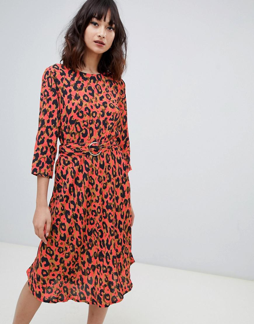 2nd Day Denim 2ndday Printed Leopard in Red - Lyst