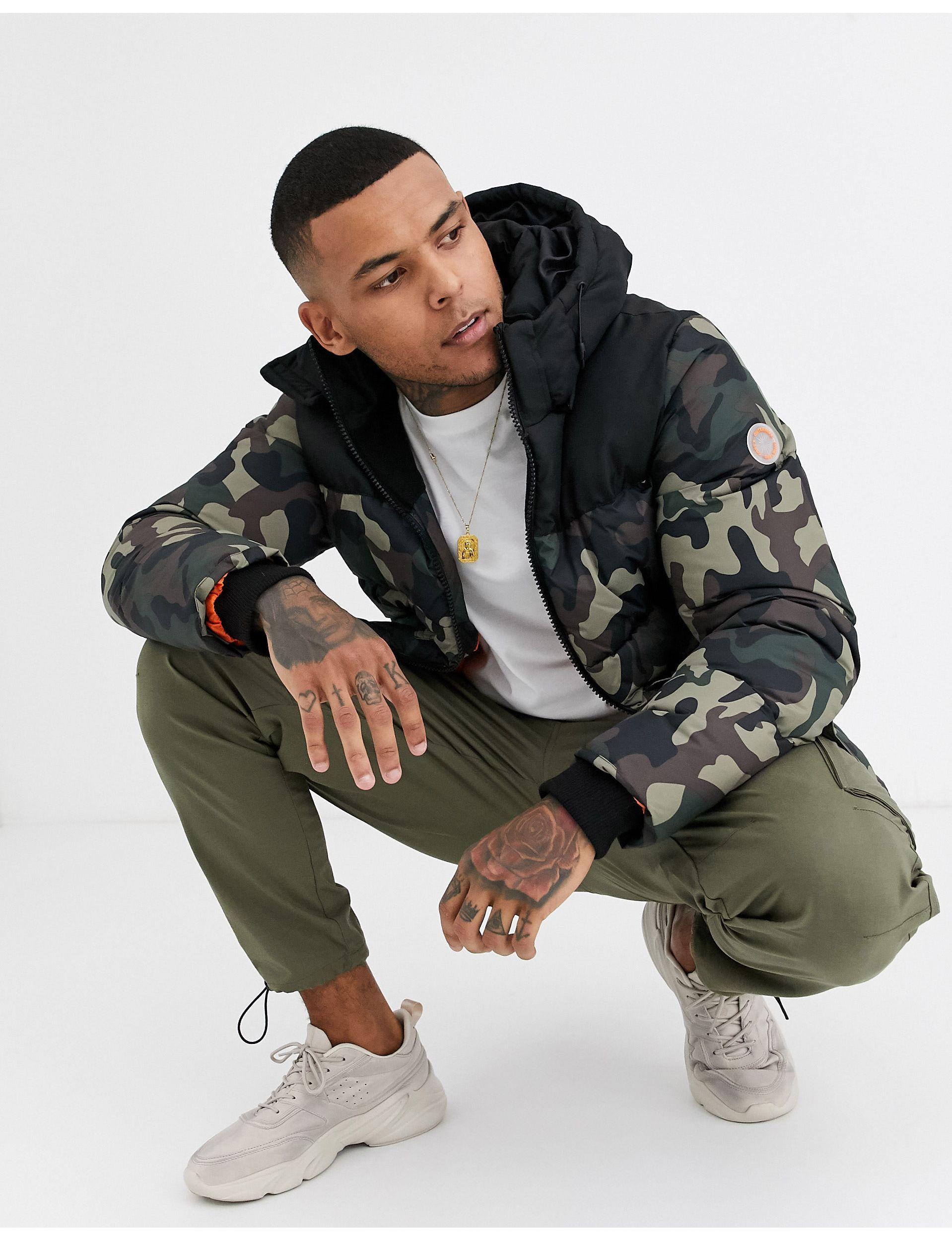 bershka colour block jacket