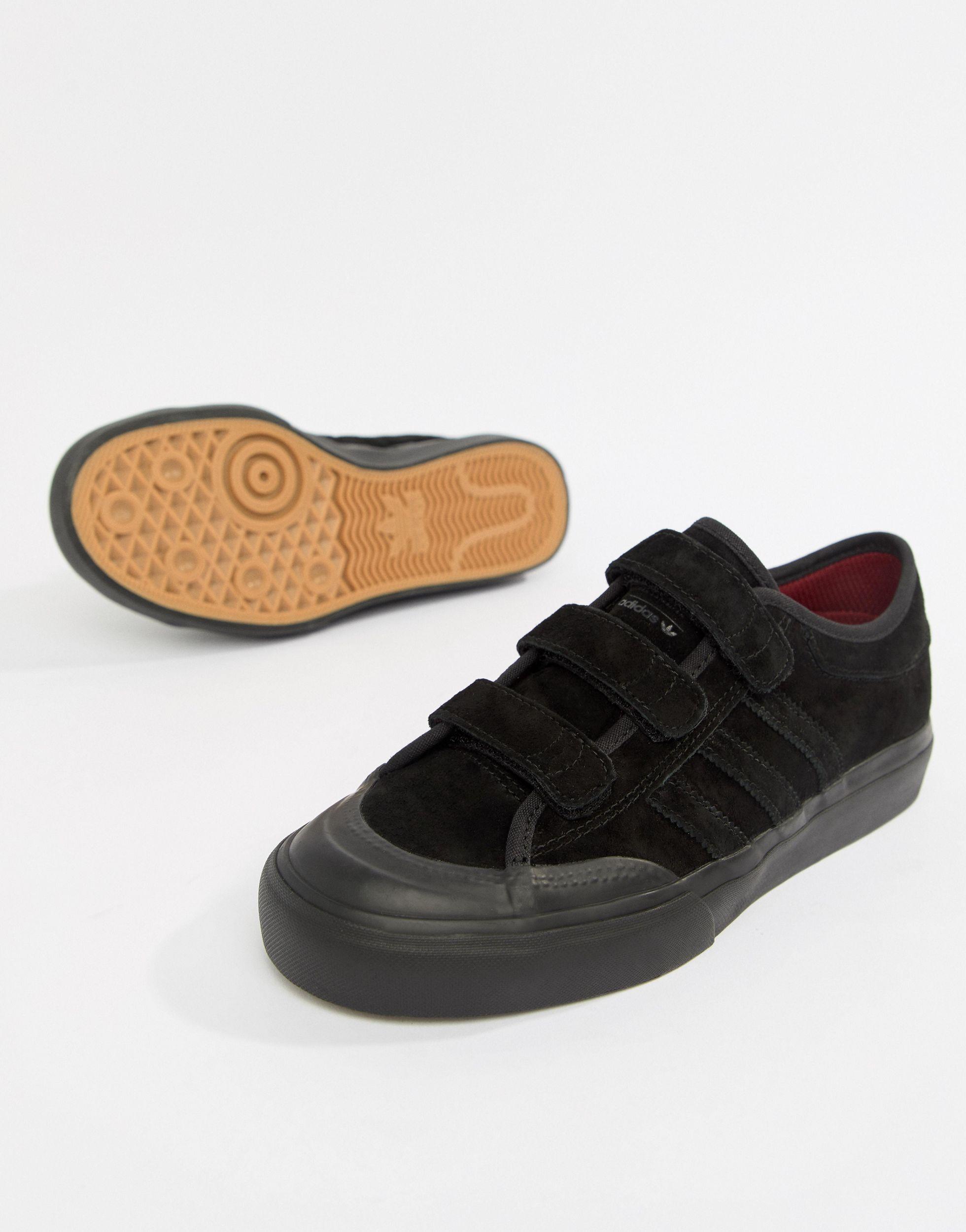 adidas Originals Adidas Skate Boarding Matchcourt Cf Sneakers With Straps  in Black | Lyst