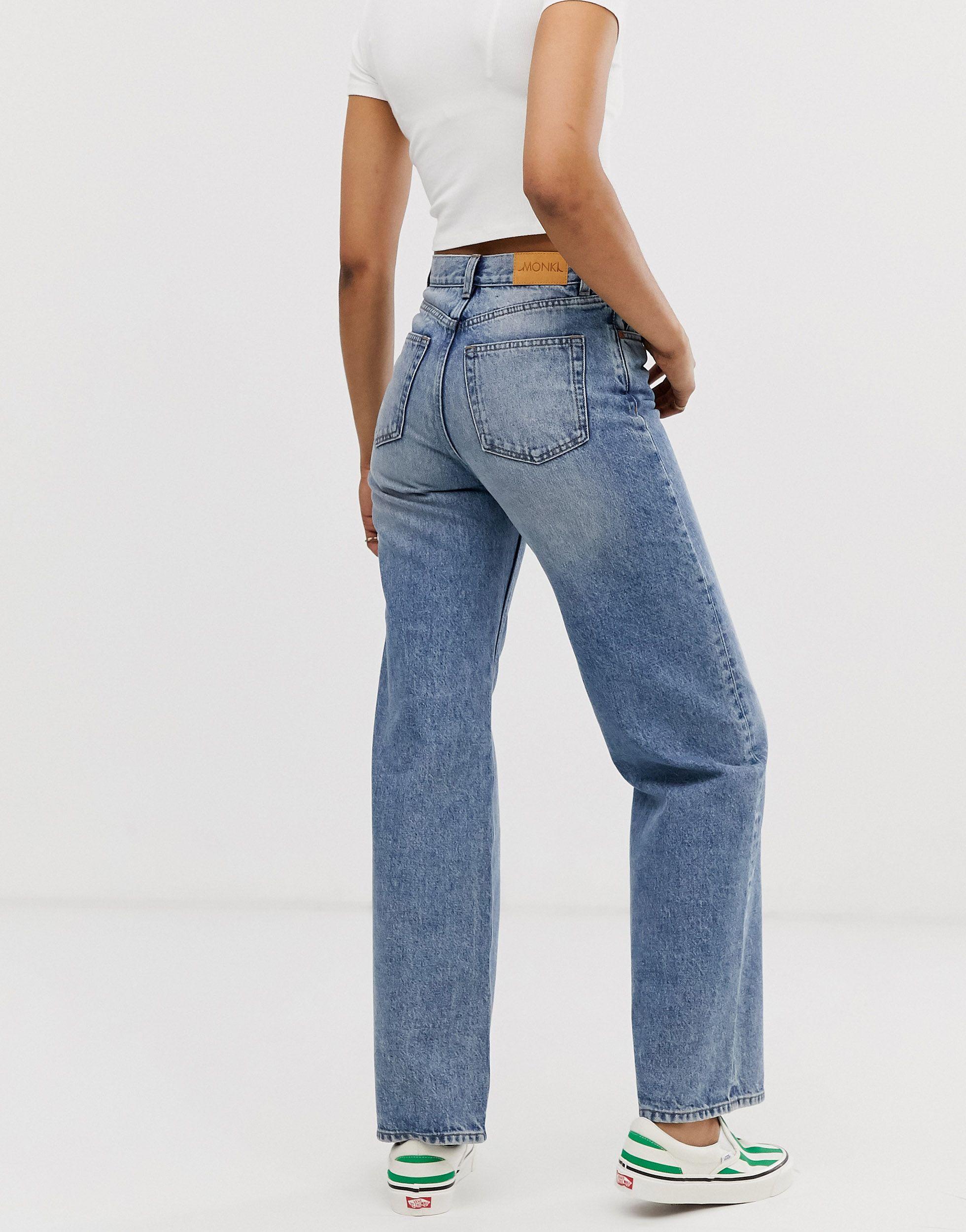 Monki Organic Cotton Wide Leg Yoko 