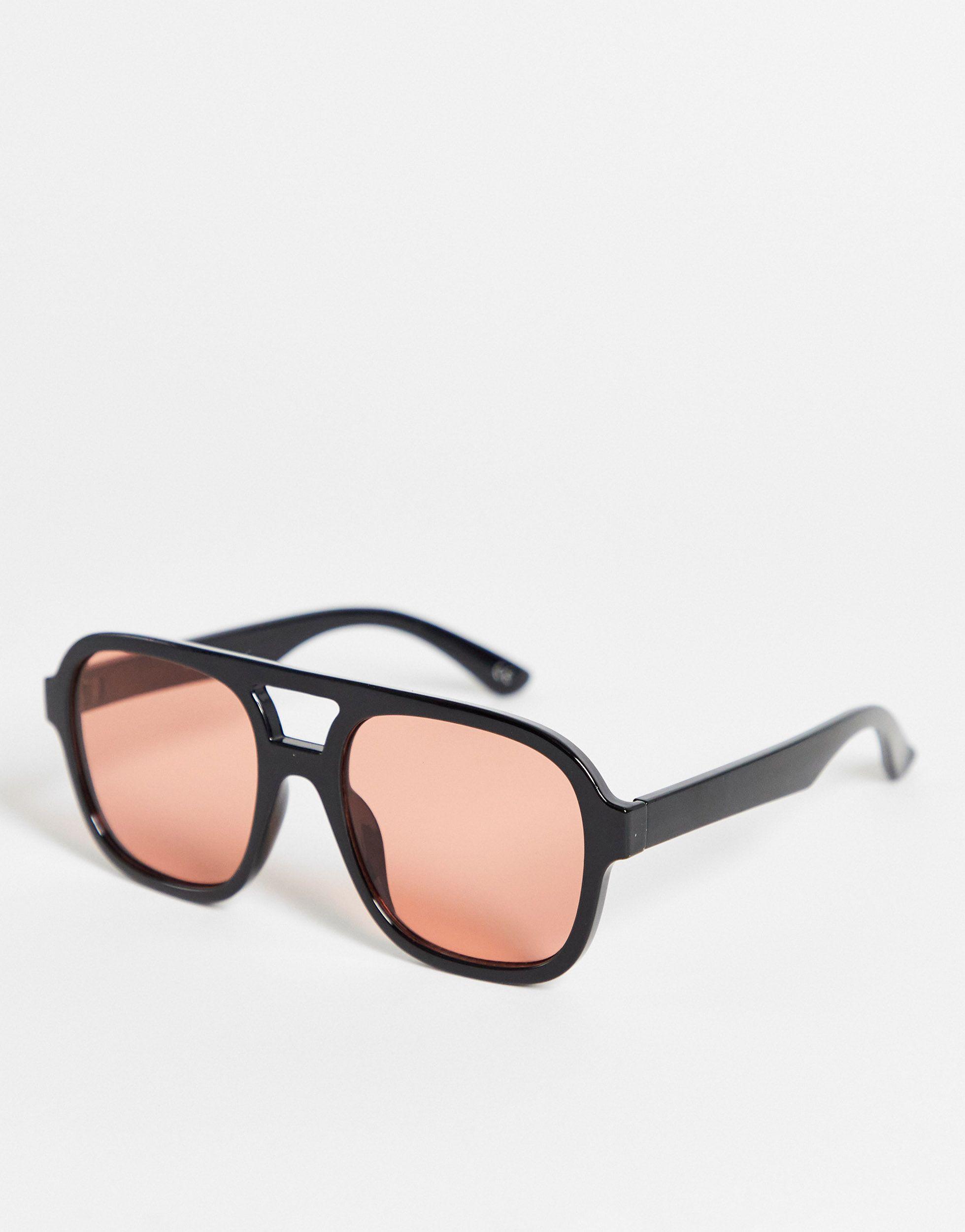 plastic aviator sunglasses