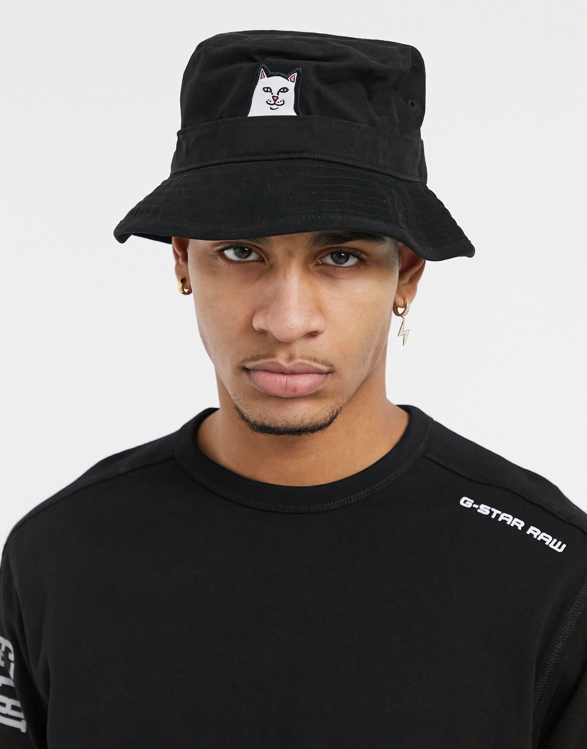 RIPNDIP Lord Nermal - Cappello da pescatore nero da Uomo di RIPNDIP in Nero  | Lyst