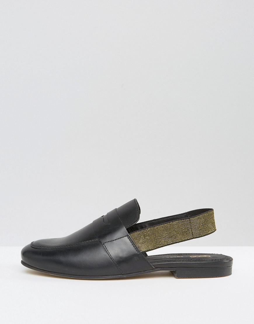 slingback mules flat