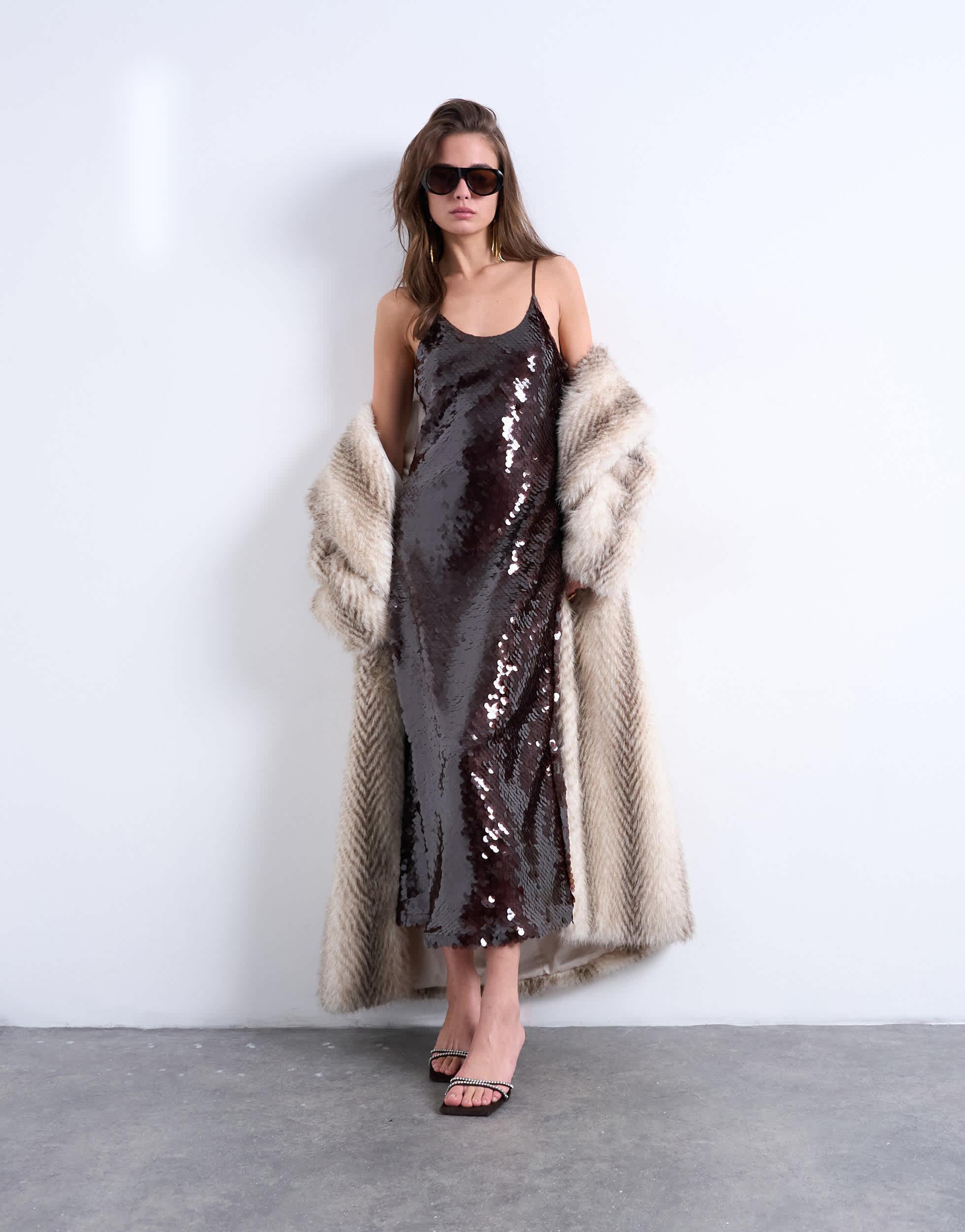 TOPSHOP Sequin Dresses for Women | Lyst