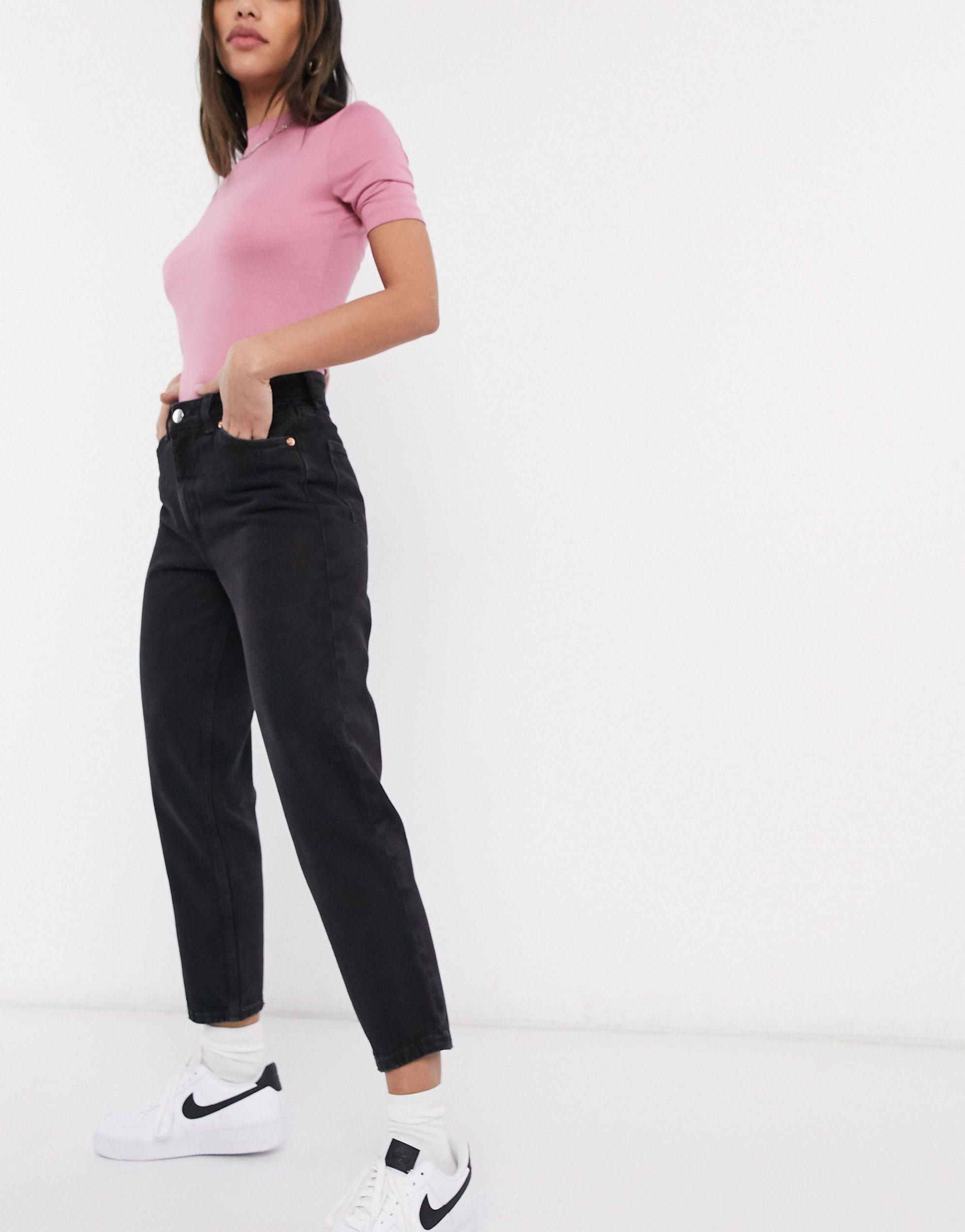 Monki Denim Taiki High Waist Mom Jeans 