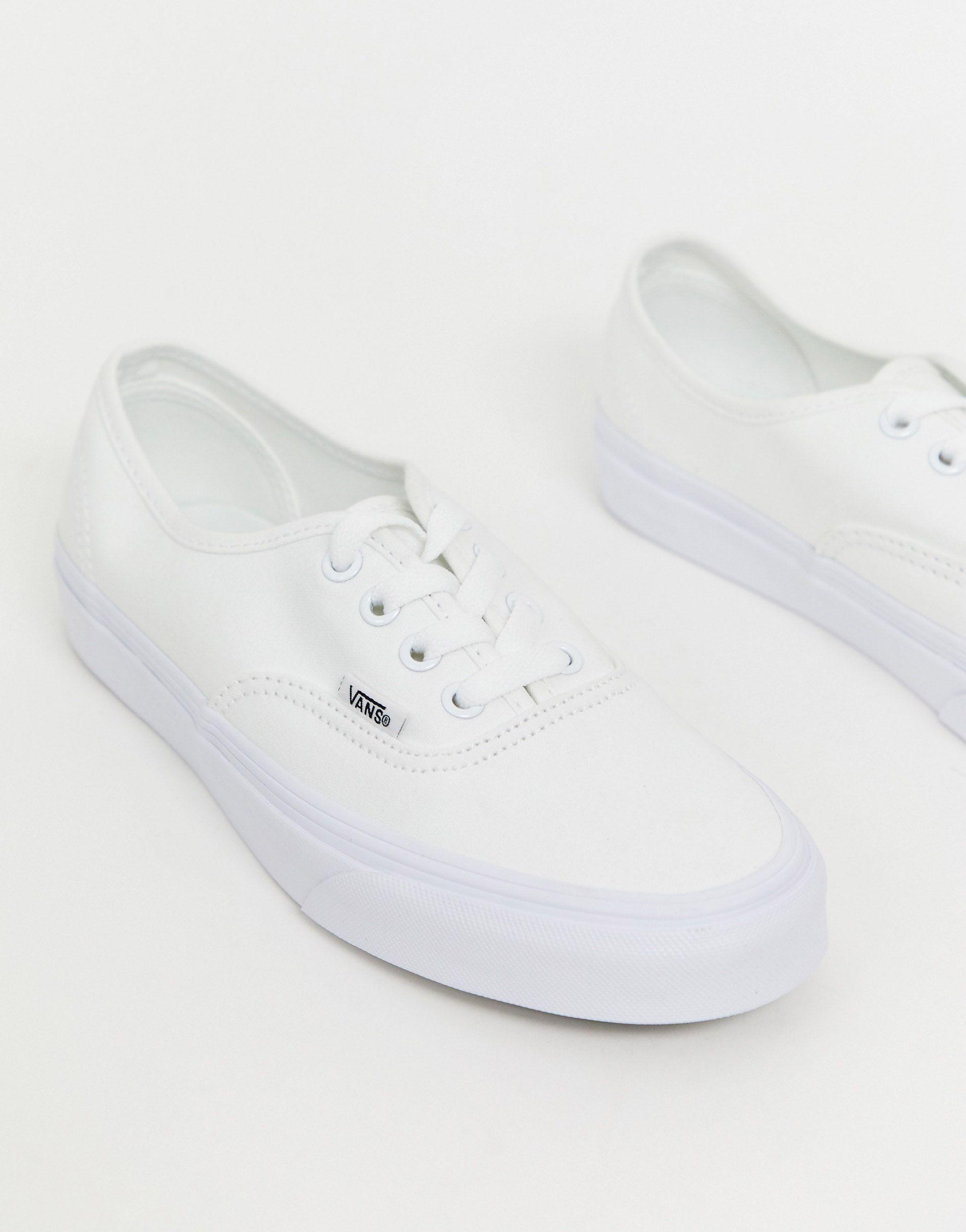 triple white trainers