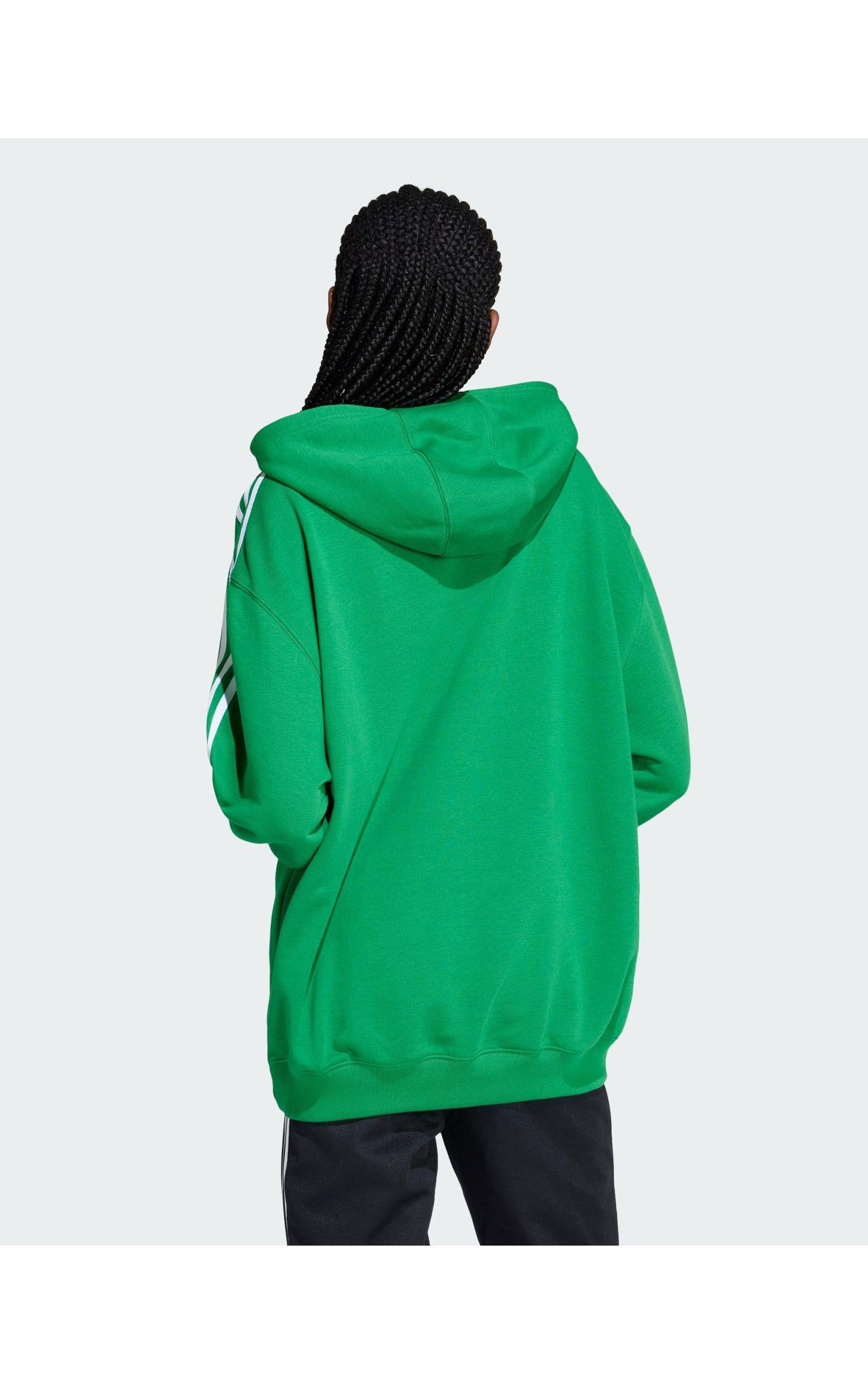 adidas green hoodie