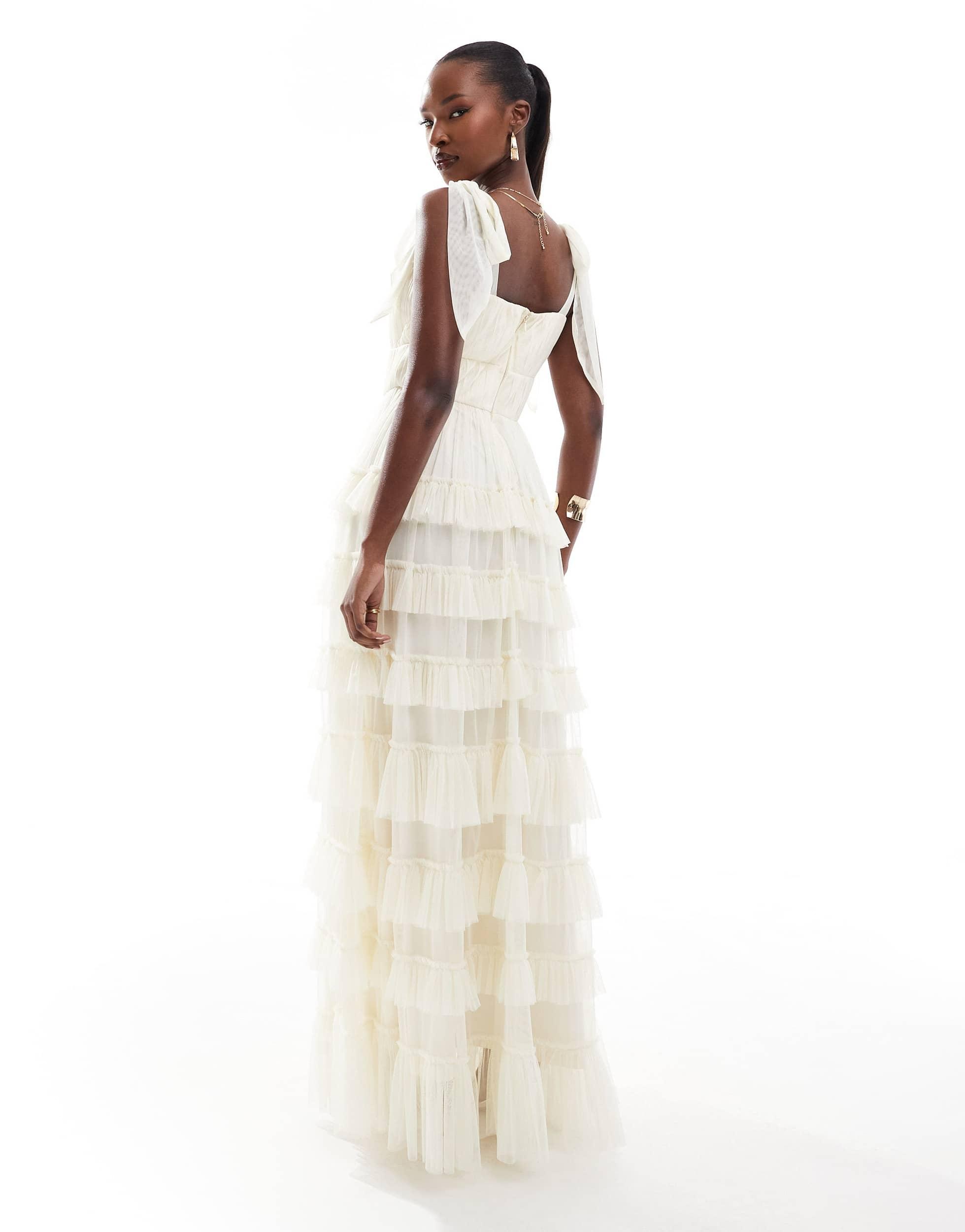 White LACE & BEADS Dresses for Women | Lyst