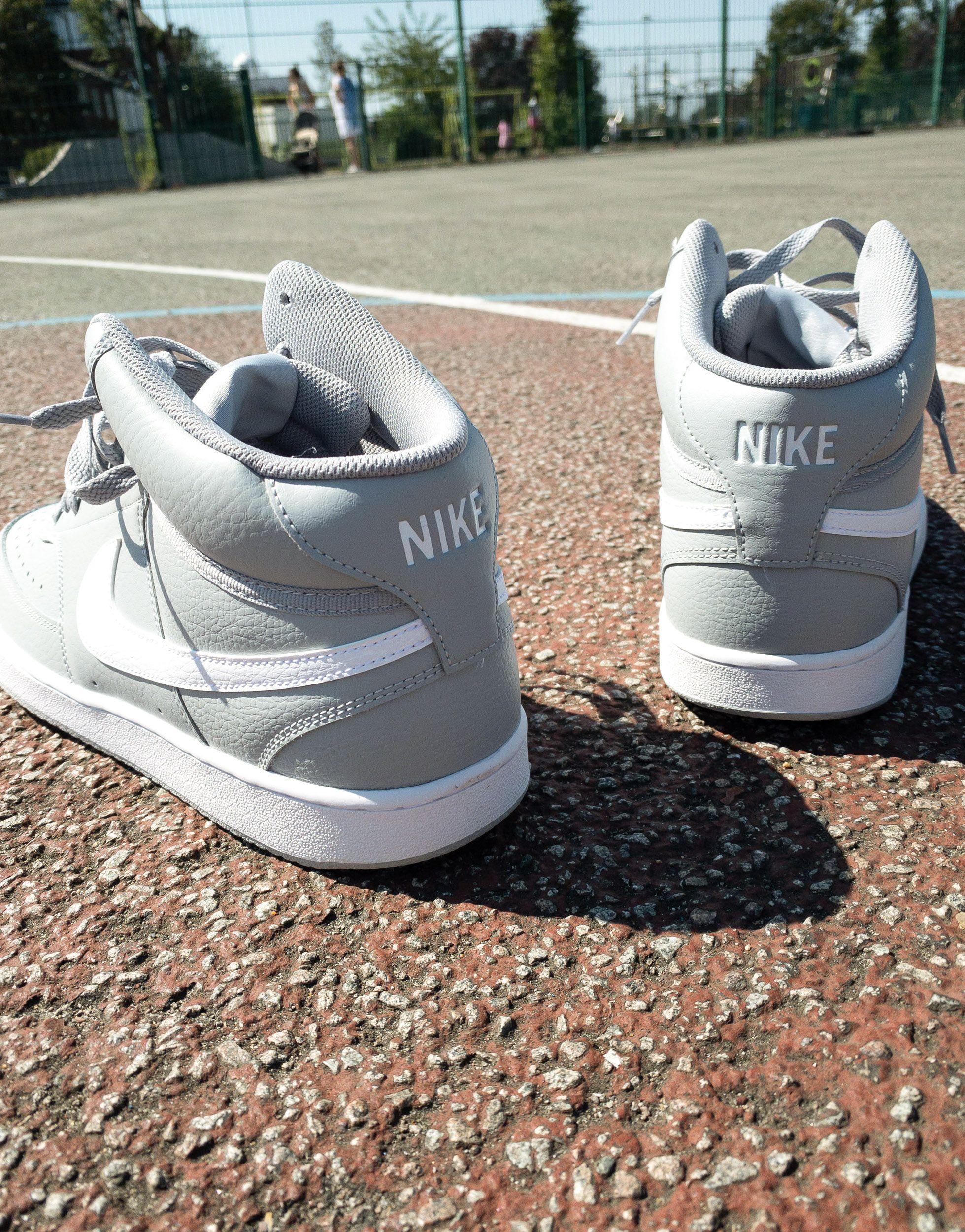 Nike Court Vision - Halfhoge Basketbal-sneakers voor heren | Lyst NL