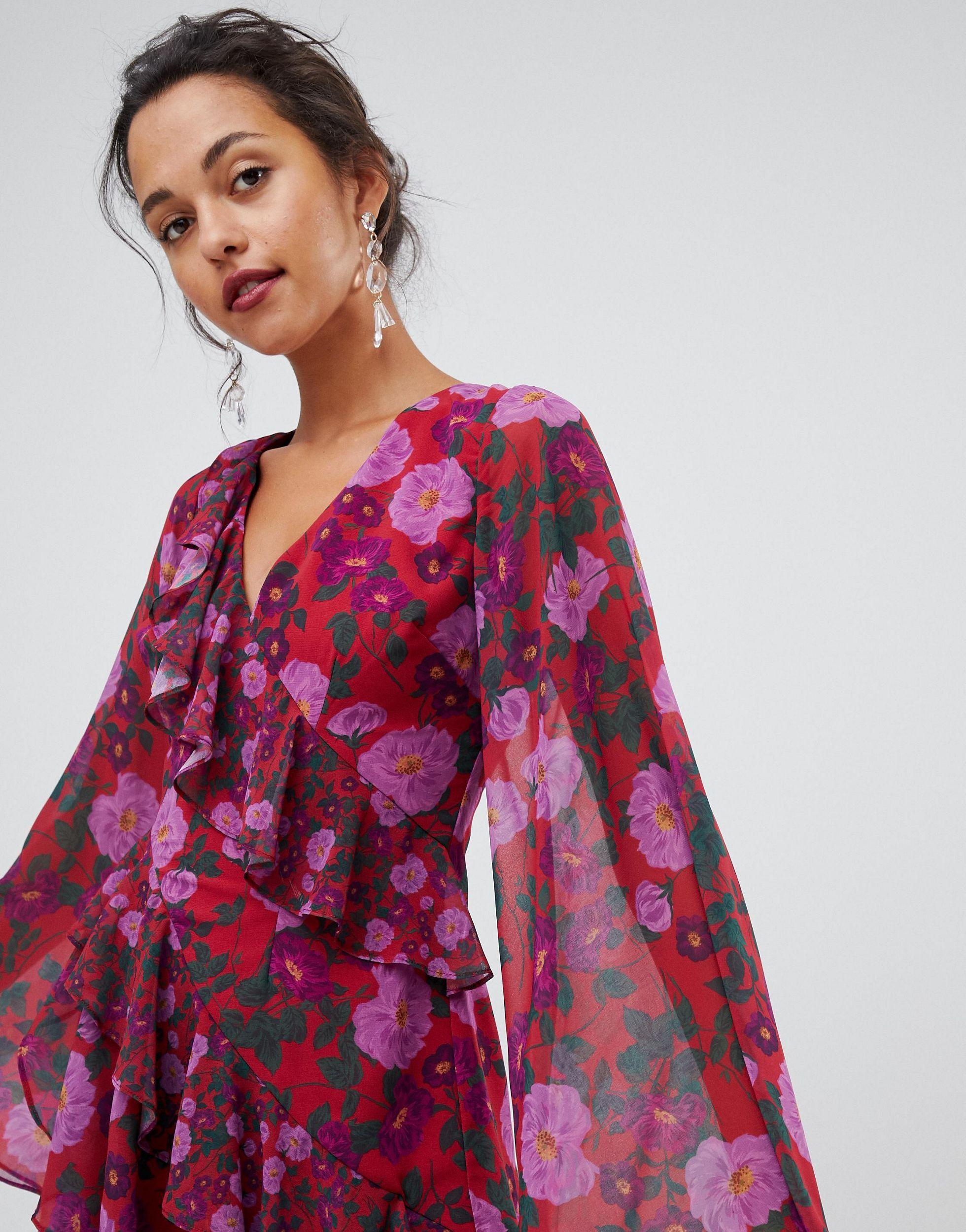 keepsake waves mini dress
