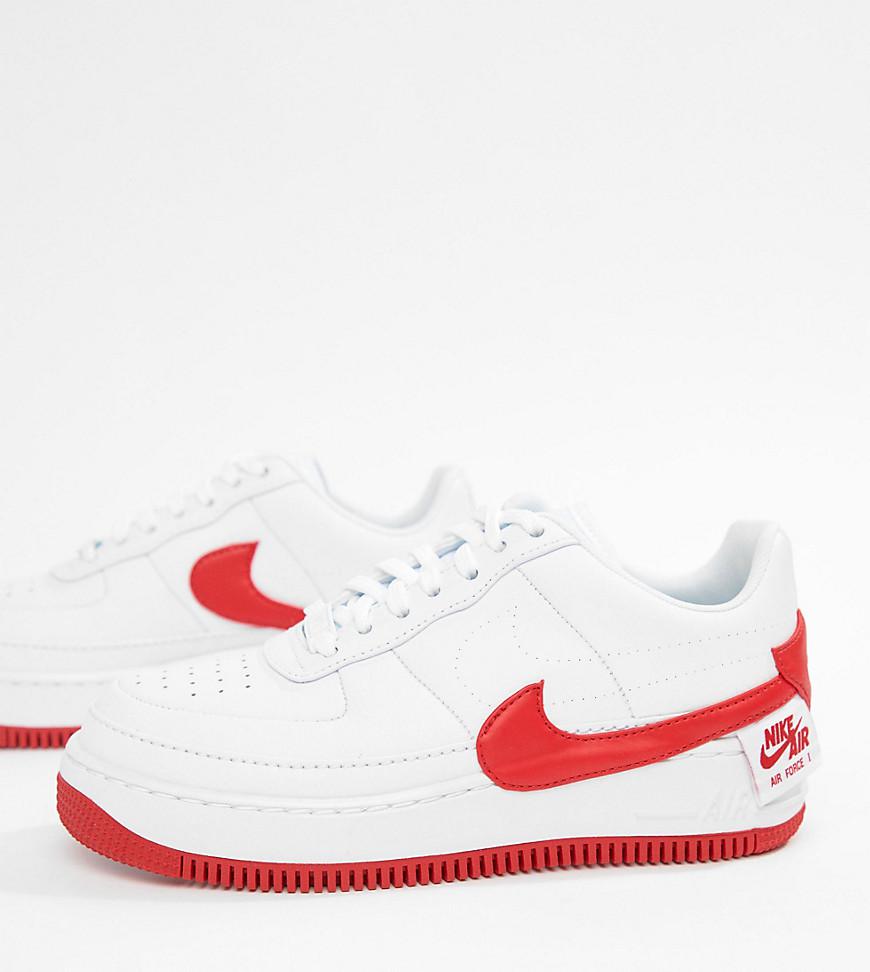 nike black and fluro green air force 1 jester trainers