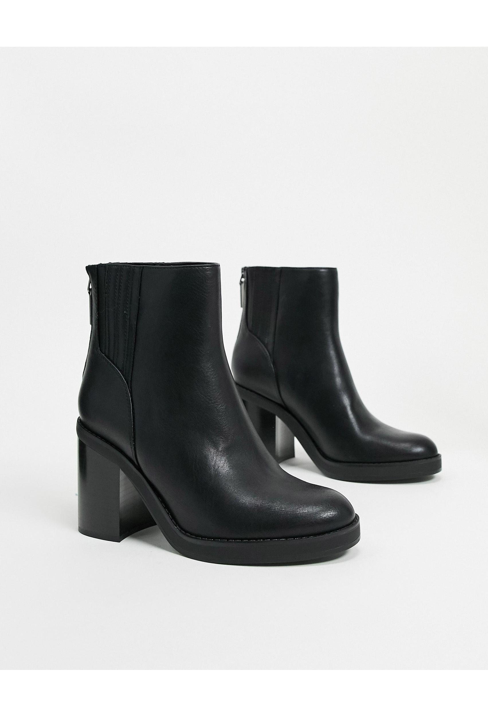 bershka combat boots