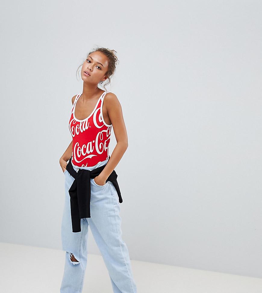 Bershka Cocacola Body in Red | Lyst