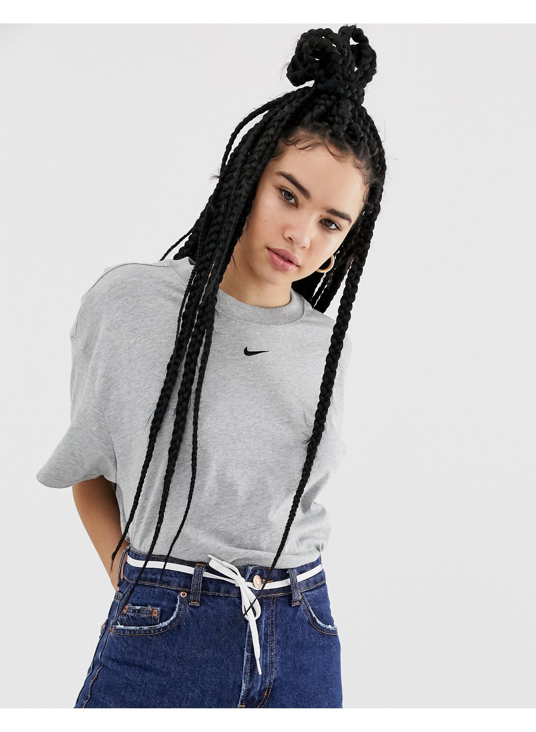 Nike Katoen Oversized Boyfriend T-shirt 