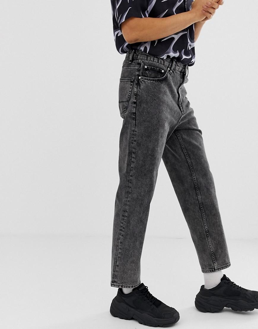 ASOS High Waisted Jeans in Black for Men | Lyst