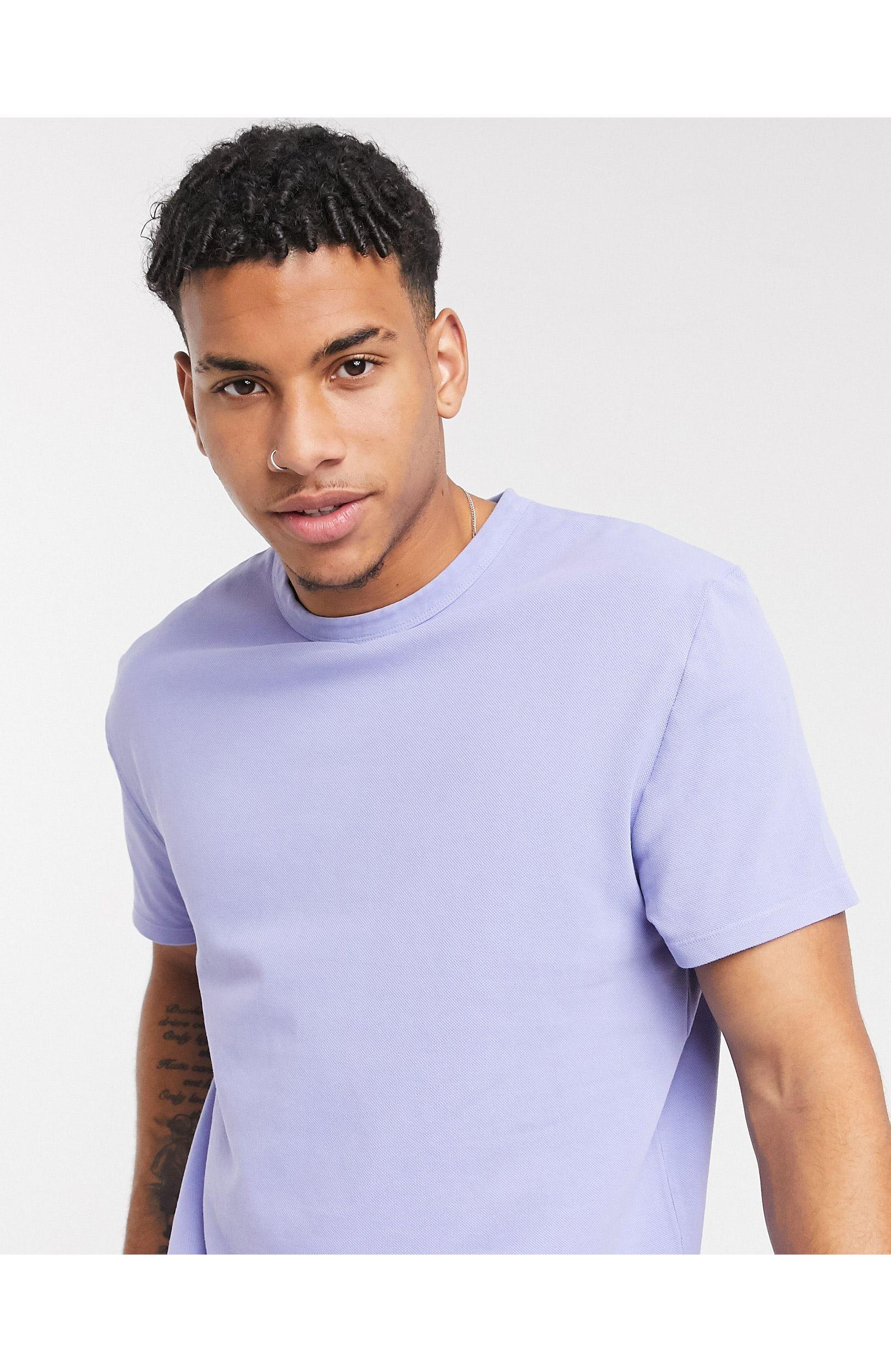 ASOS Relaxed T-shirt in Purple for Men - Lyst
