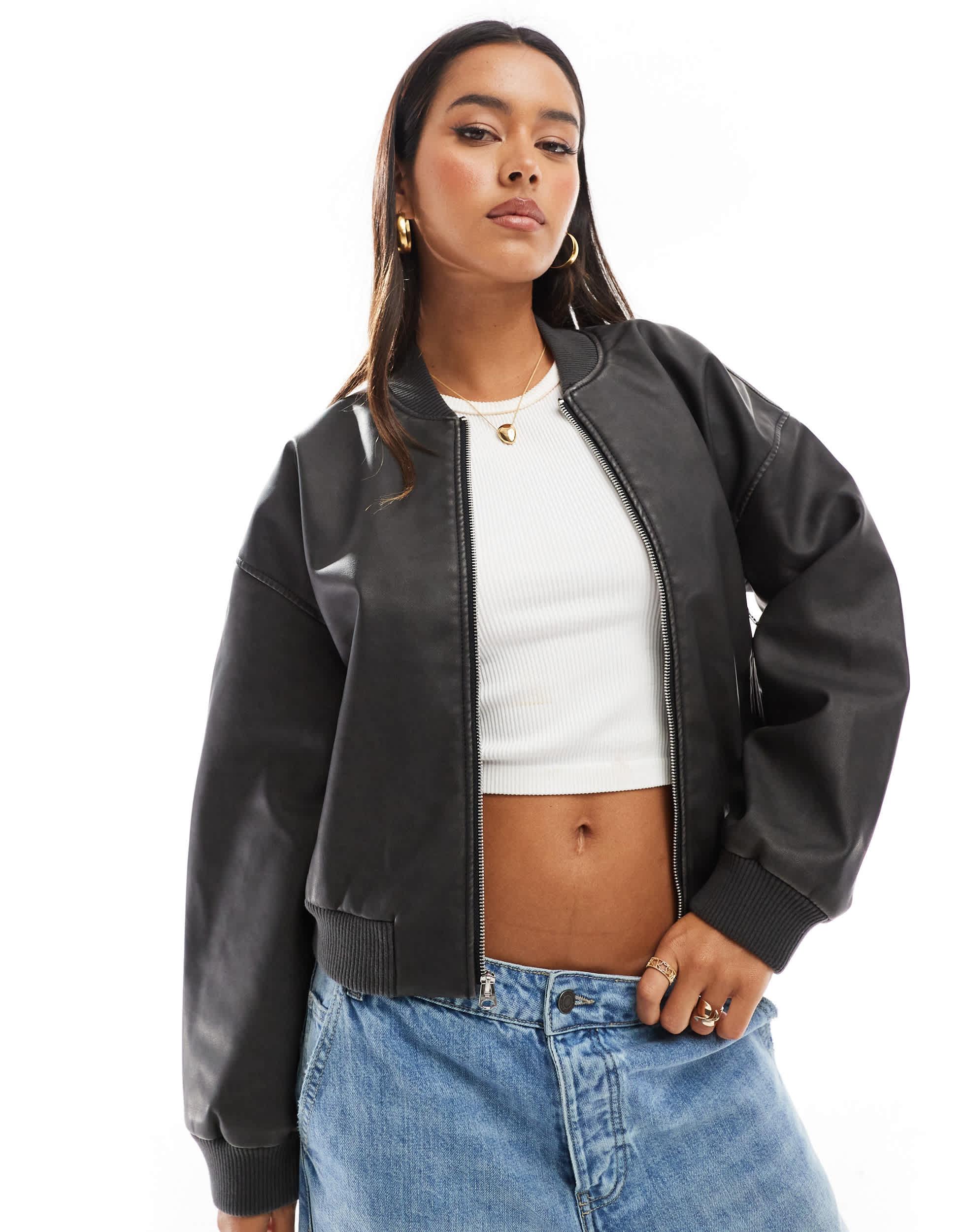 Parka Hollister Allwetter Bomberjacke Damen Bomberjacke Hollister