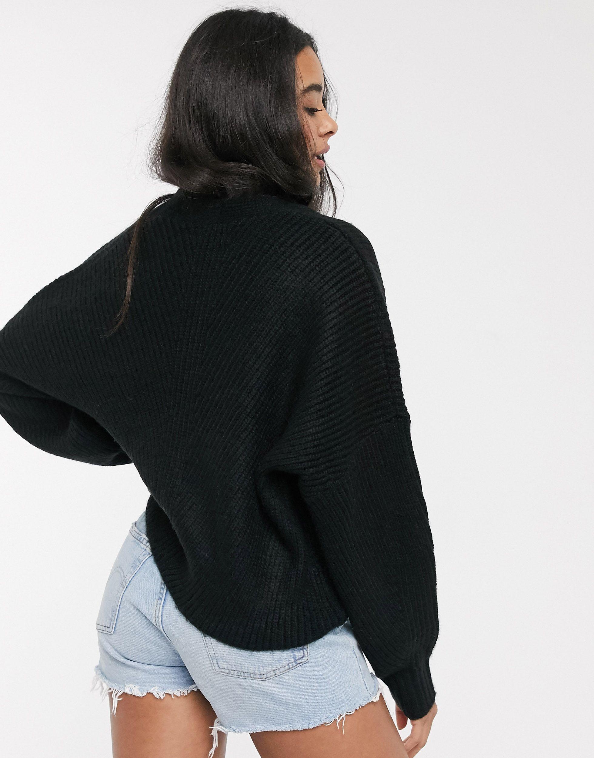 short edge to edge cardigan