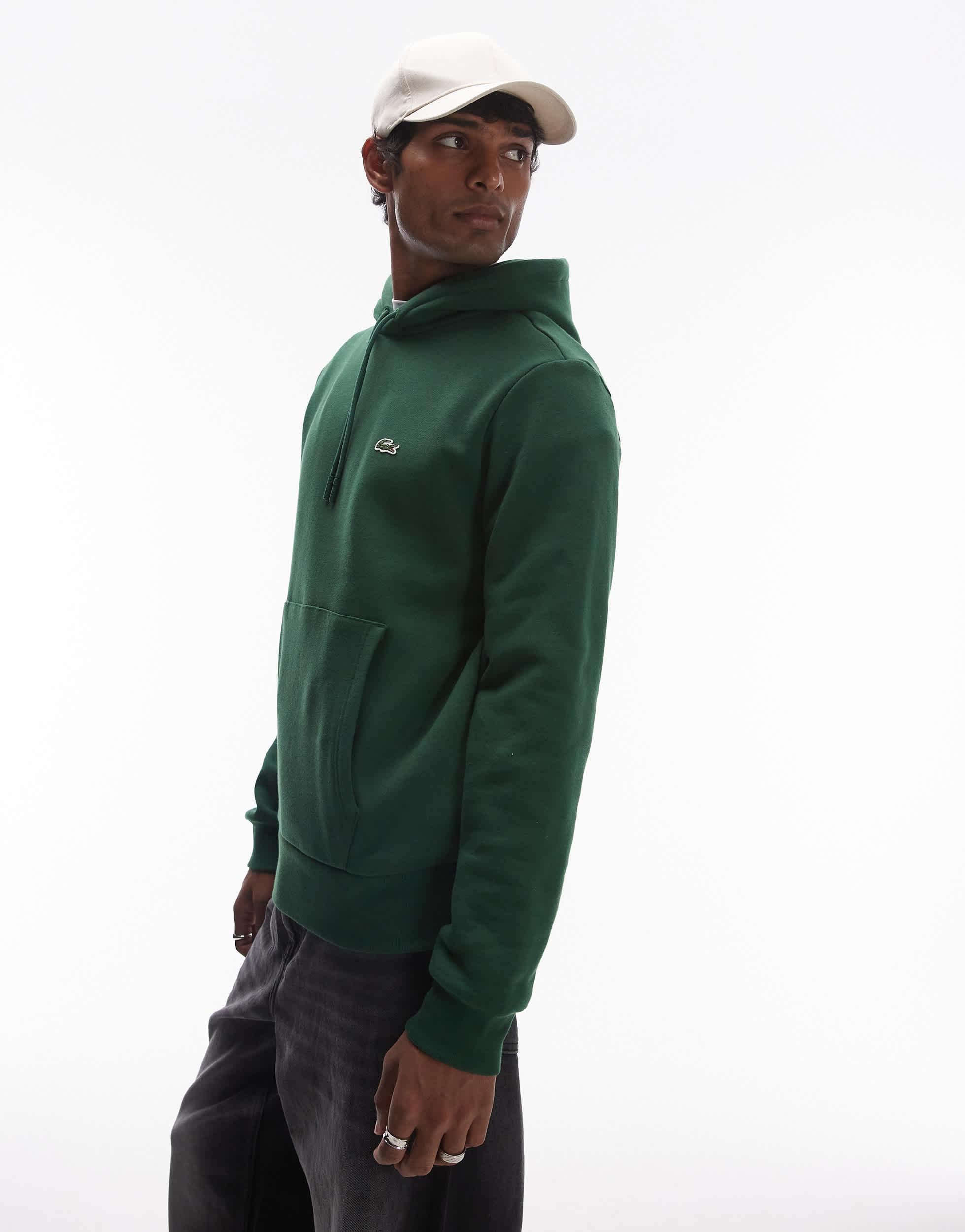 Lacoste men's pullover hoodie hot sale