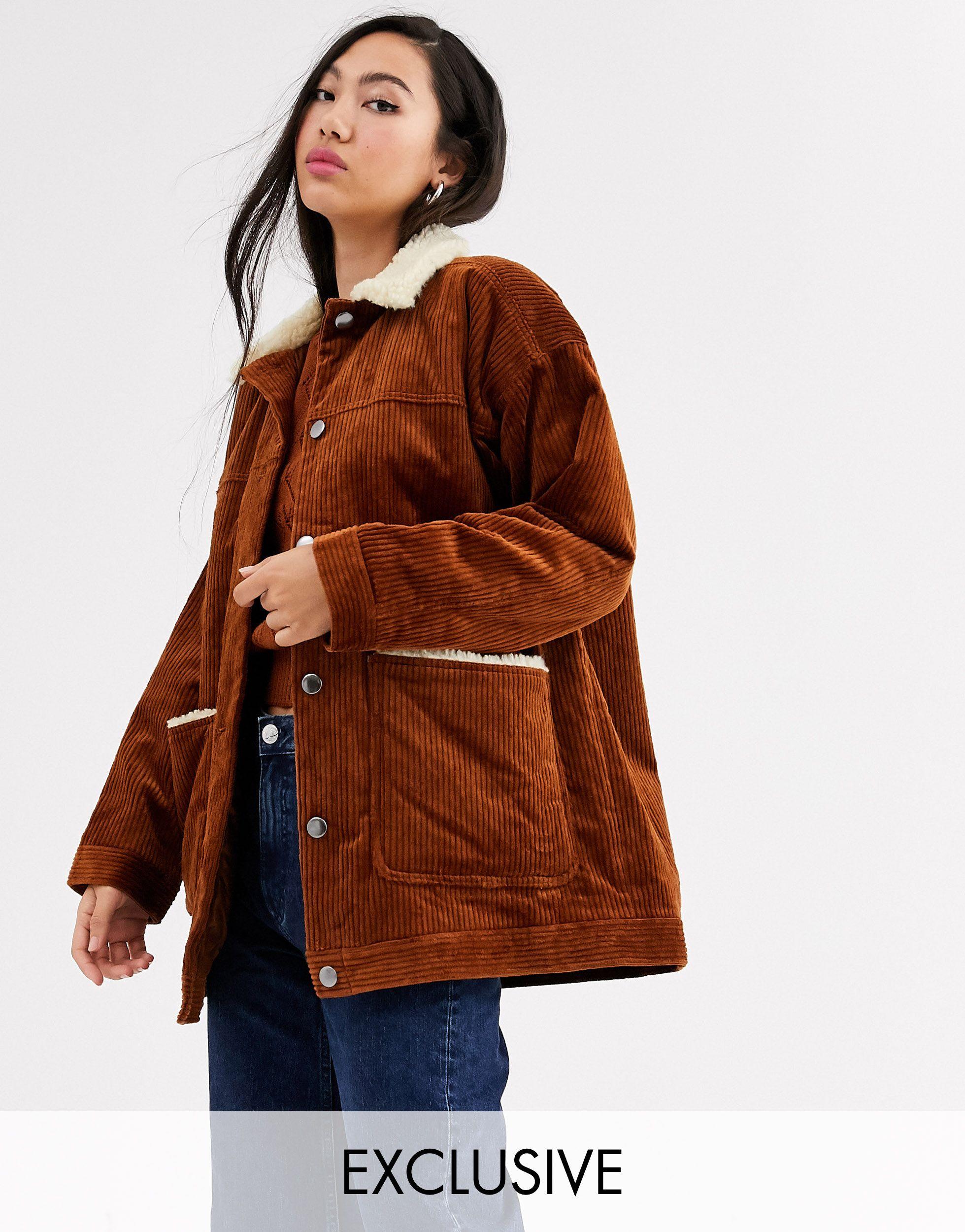 monki borg denim trucker jacket