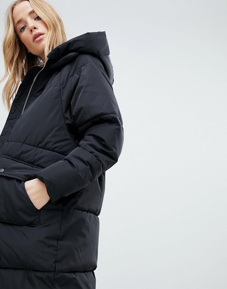 Oversized Padded Longline Coat Shop, 60 