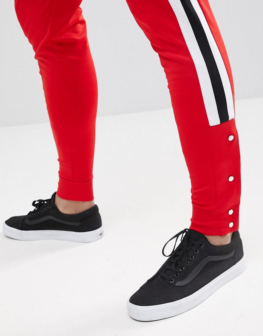side popper joggers