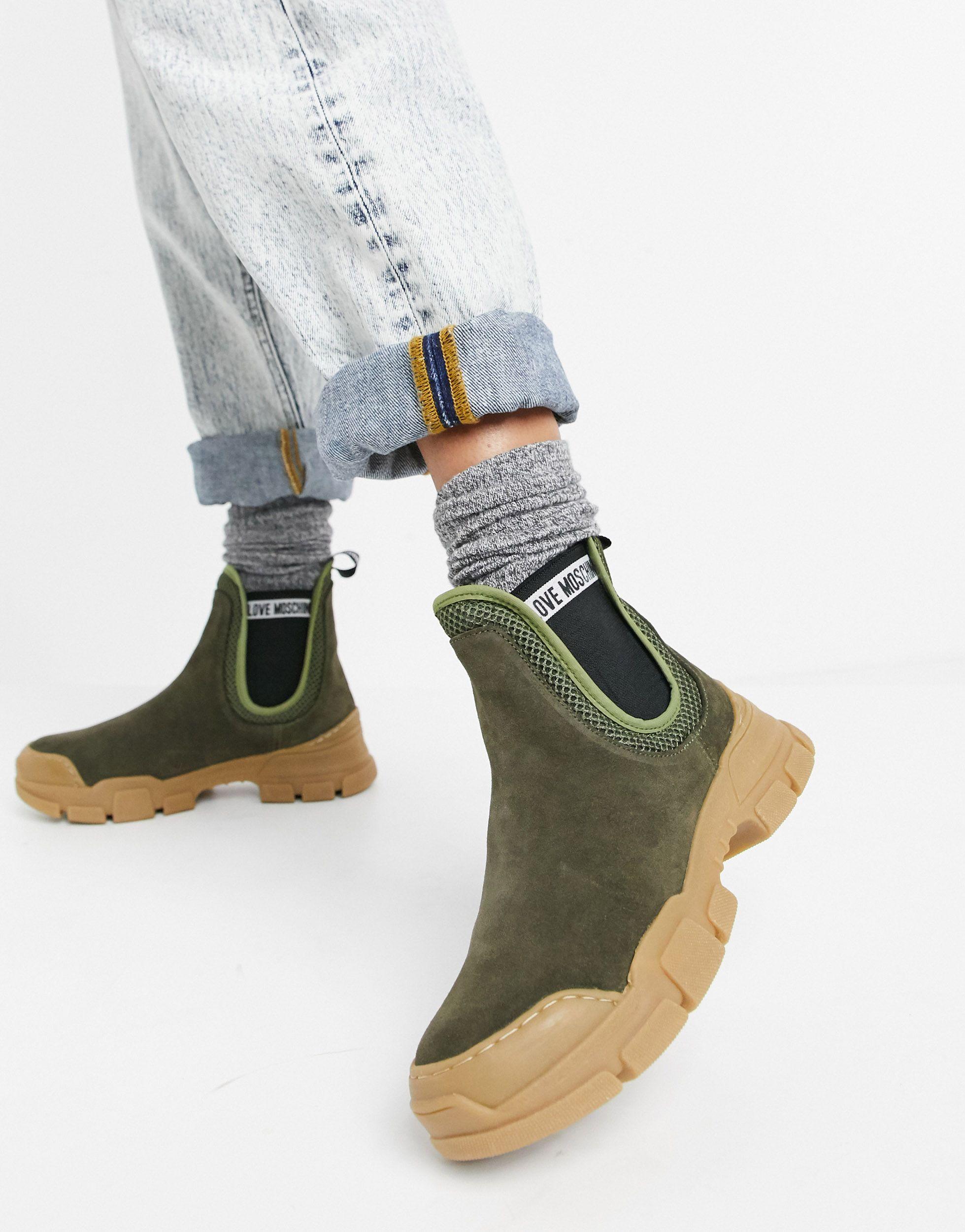 Botas altas LOVE MOSCHINO - JA26064G0BJL0852 Militare - Botas altas - Botas  y botines - Mujer | zapatos.es