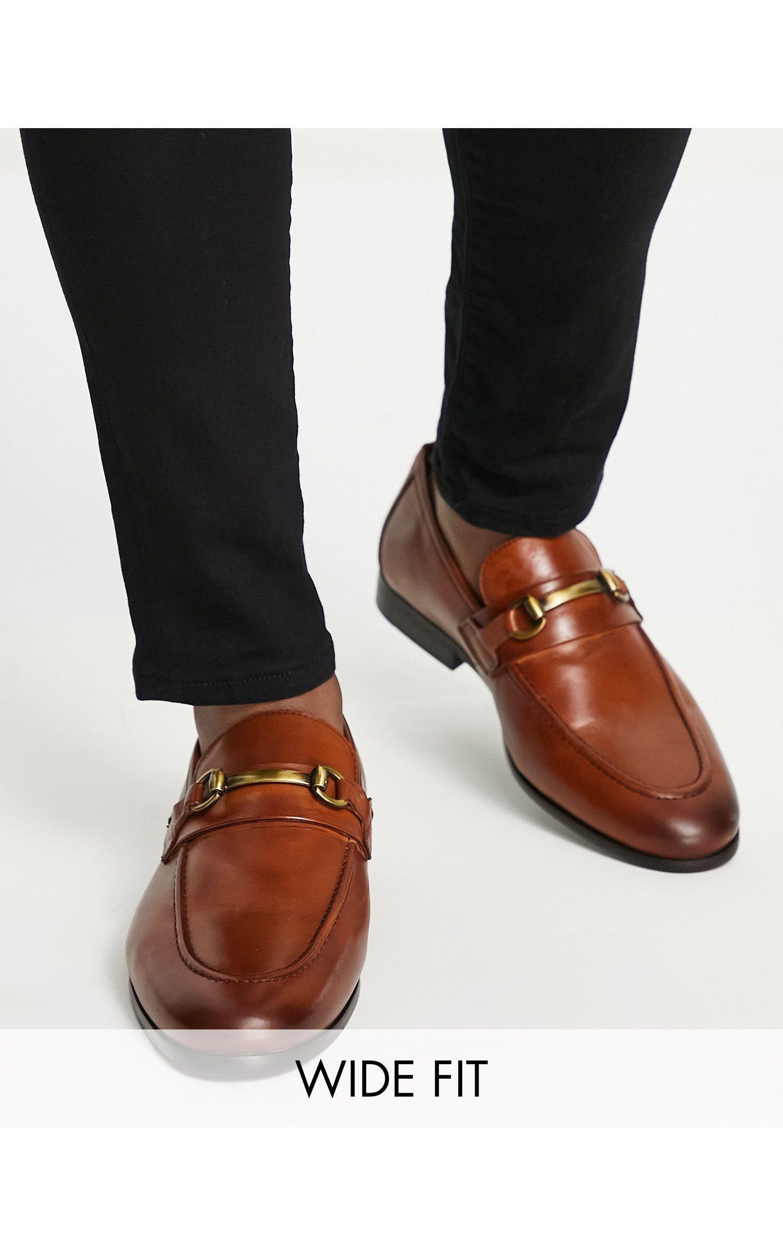River island wide fit loafers sale