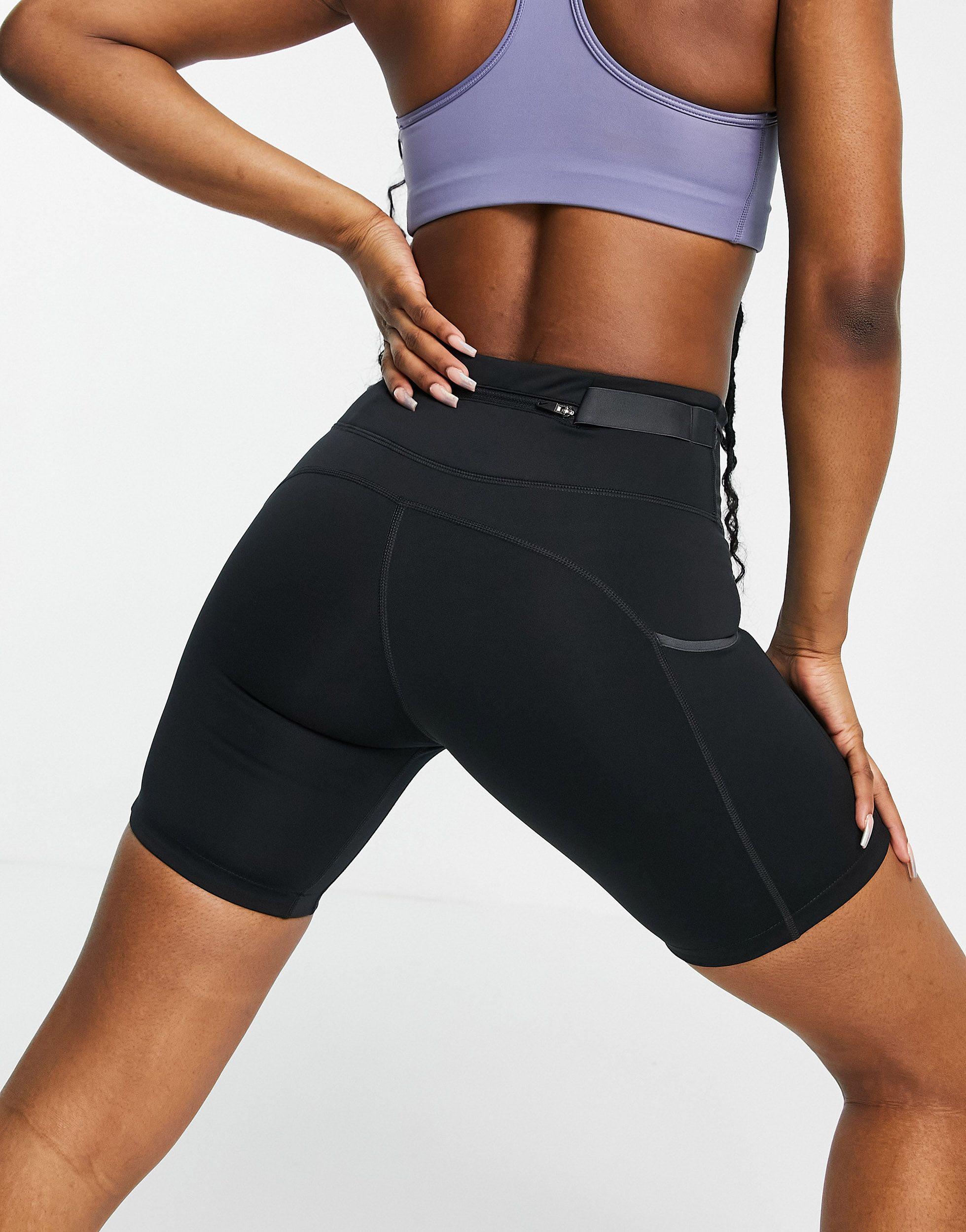 Nike Trail Epic Luxe Booty Shorts in Gray | Lyst