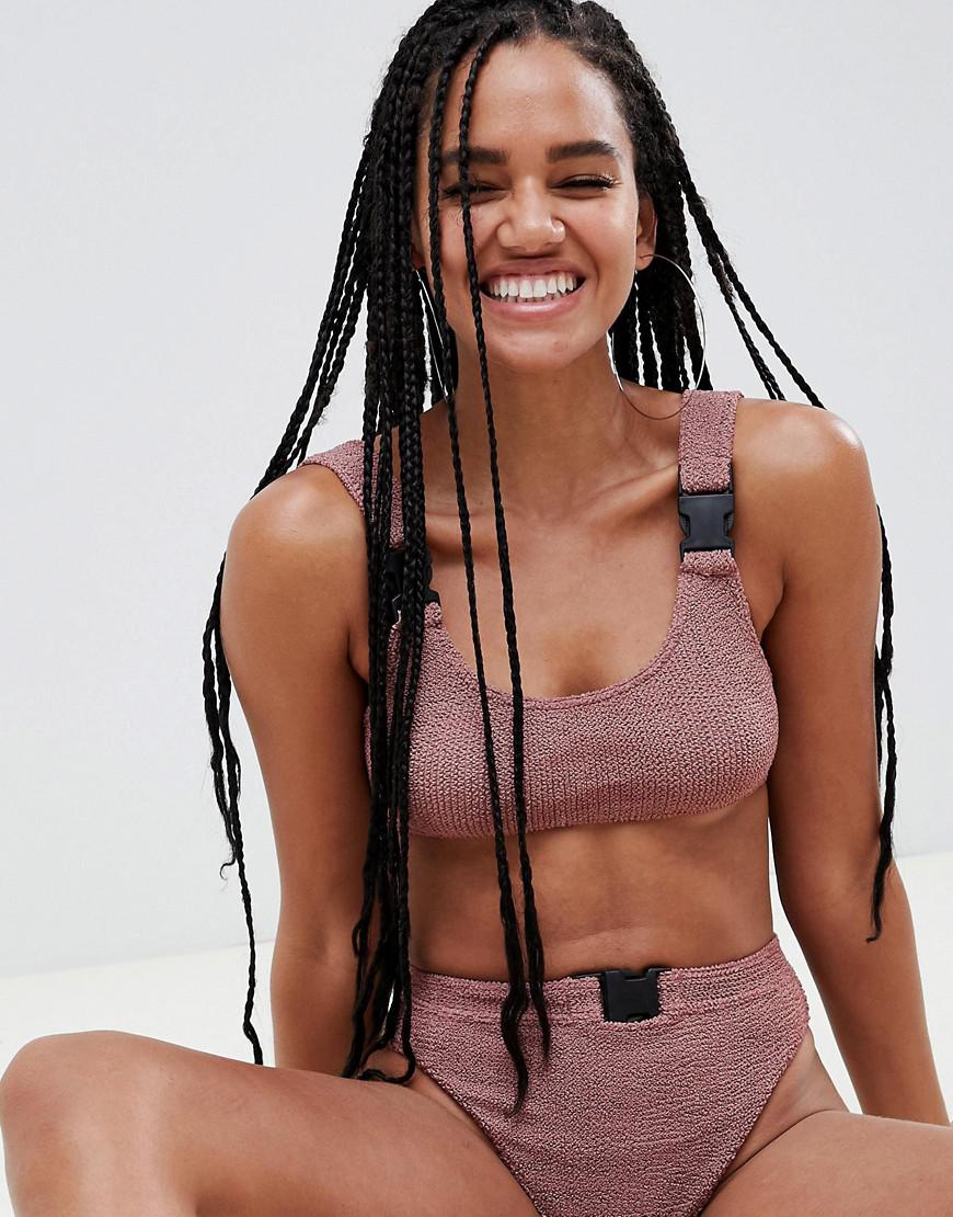 asos buckle micro bikini