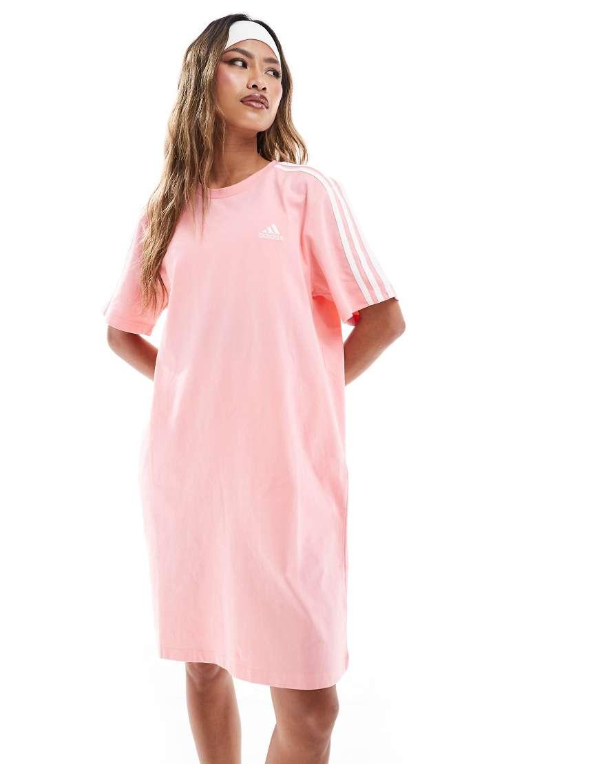 Asos Adidas Originals Tee Dress Adidas T-shirt Dress Pink Adidas