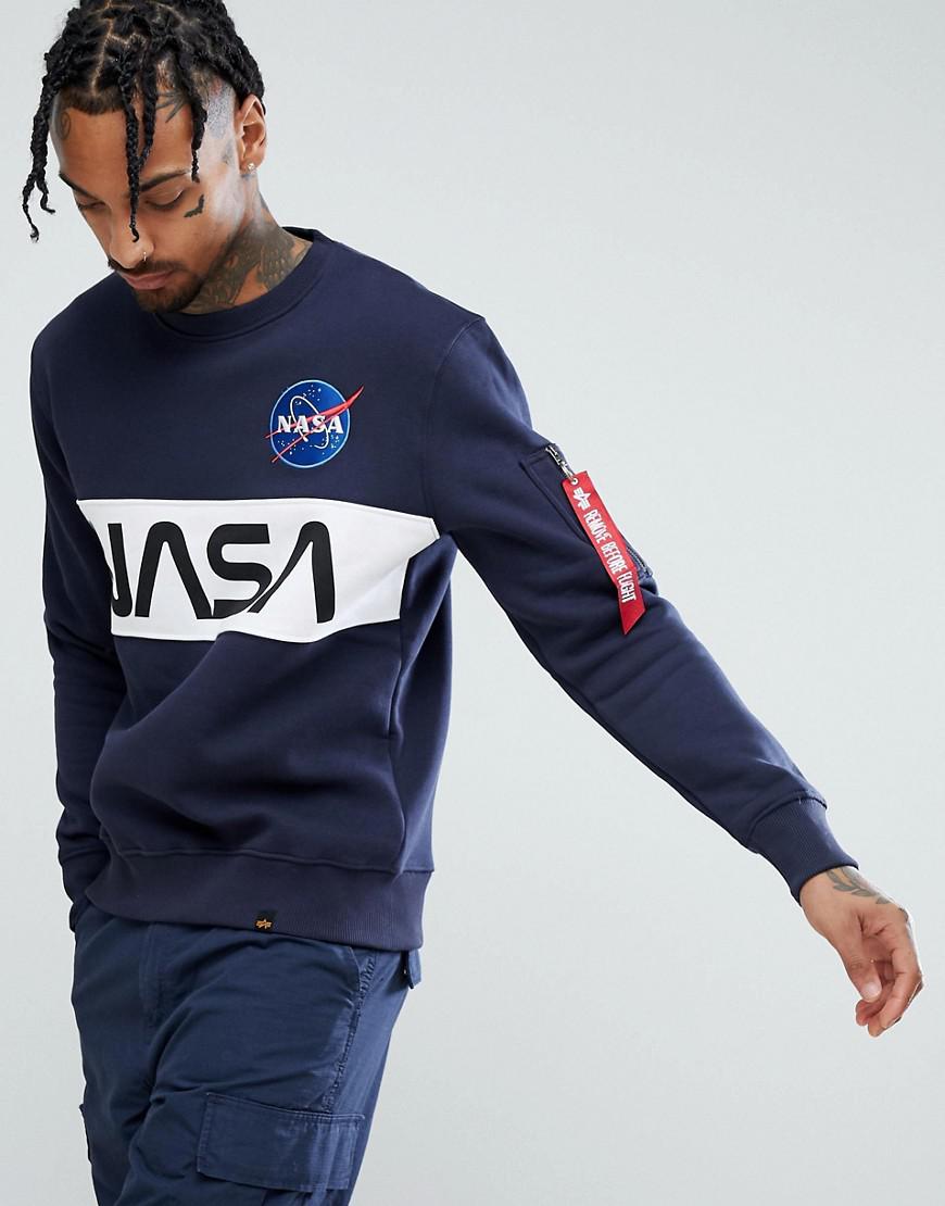 nasa crewneck sweatshirt